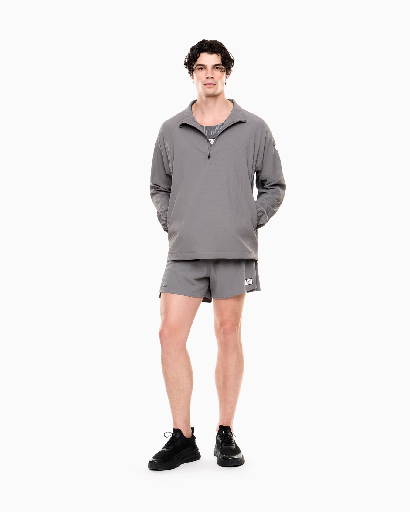 Dynamic Athlete sweatshirt in VENTUS7 technical fabric  Slide 1