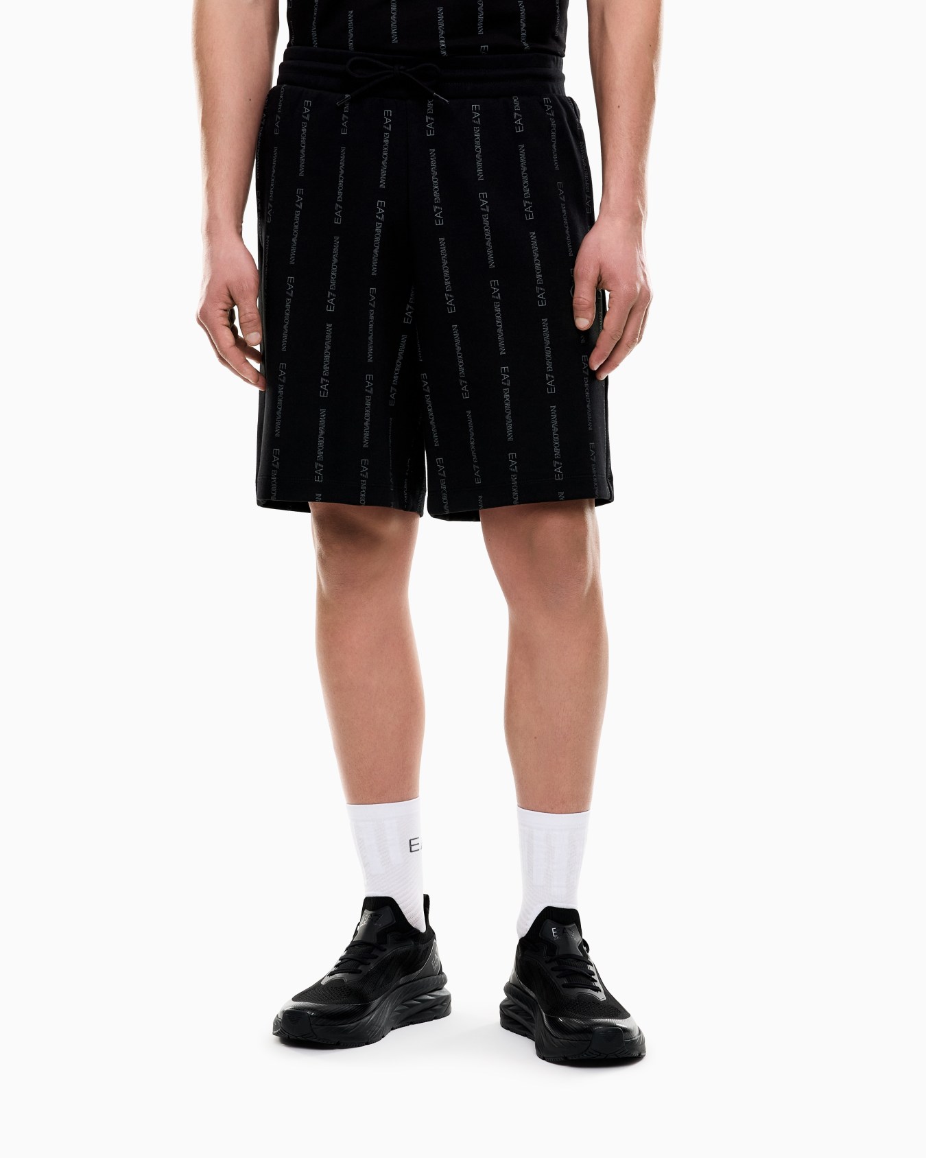 Graphic Series cotton-blend Bermuda shorts Slide 3