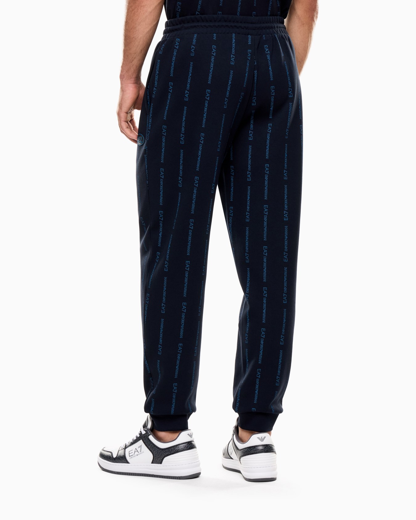 Pantalones de chándal en mezcla de algodón Graphic Series Diapositiva 2