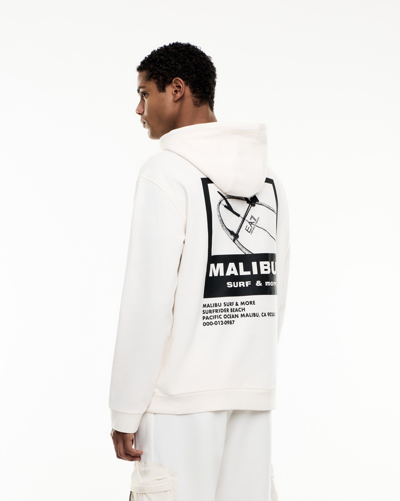 Graphic Series フード付きスウェットシャツ コットンジャージー スライドする 2