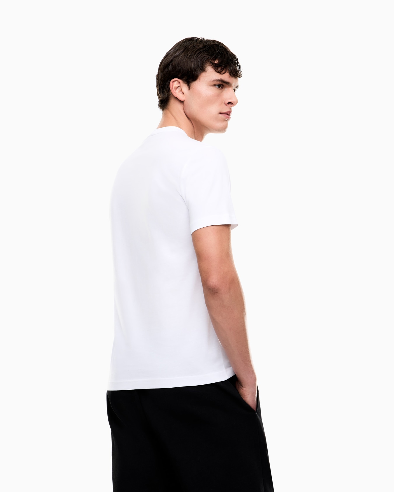 T-shirt Core Identity in jersey di cotone Slide 3