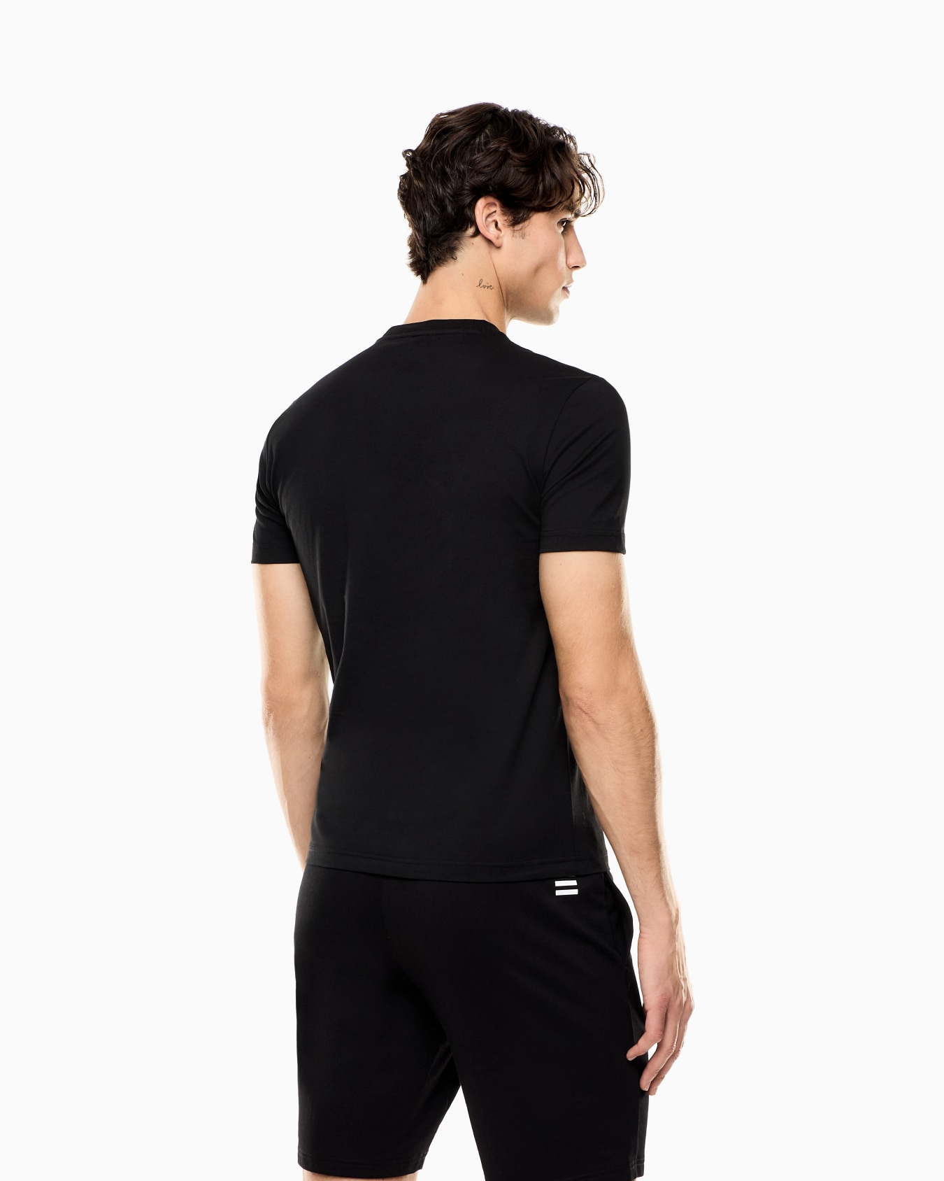 Core Identity cotton crew-neck sweatshirt Slide 2