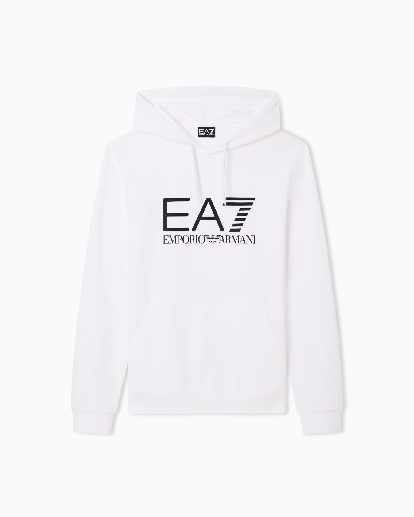 Core Identity cotton hooded sweatshirt Slide 0