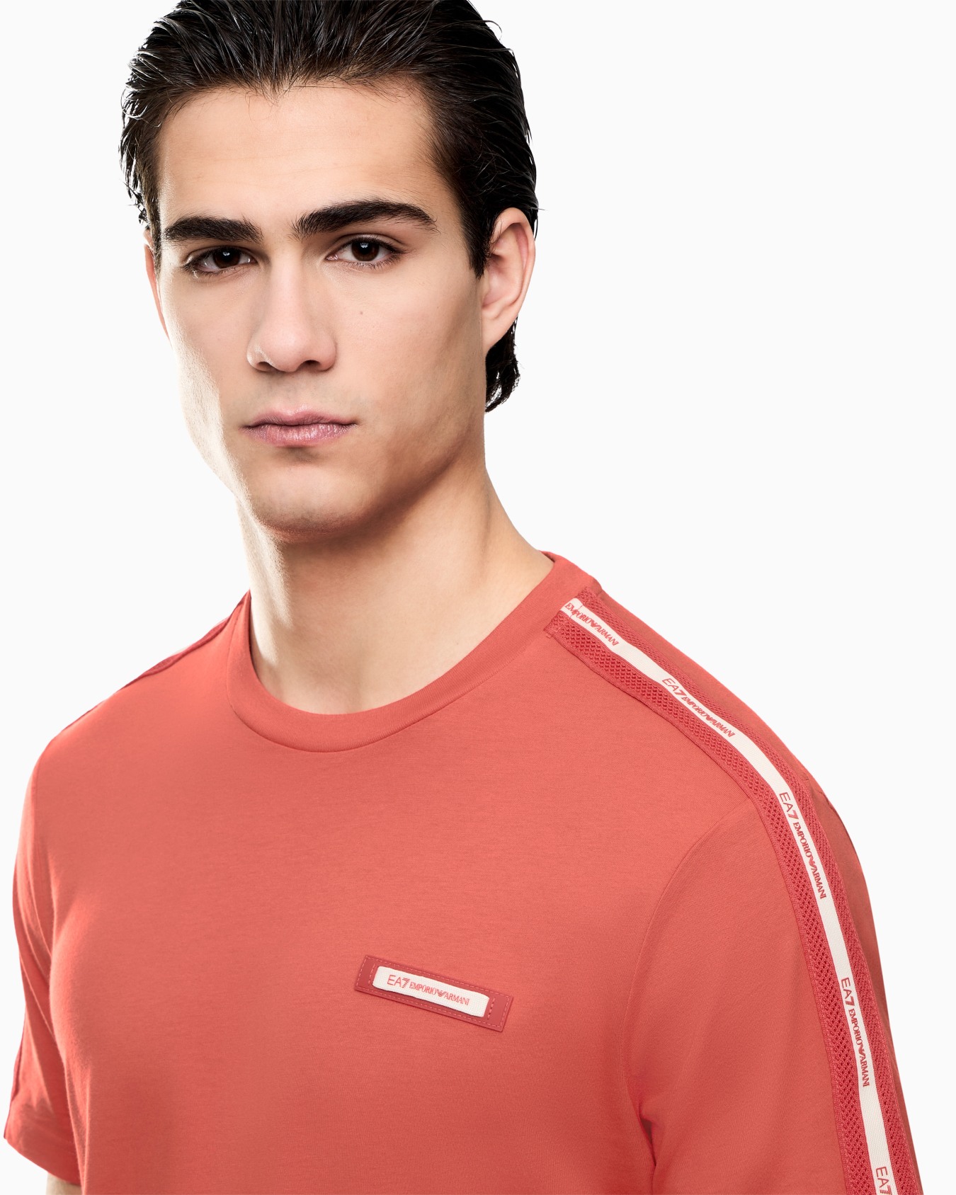 Logo Series cotton crew-neck T-shirt Slide 4