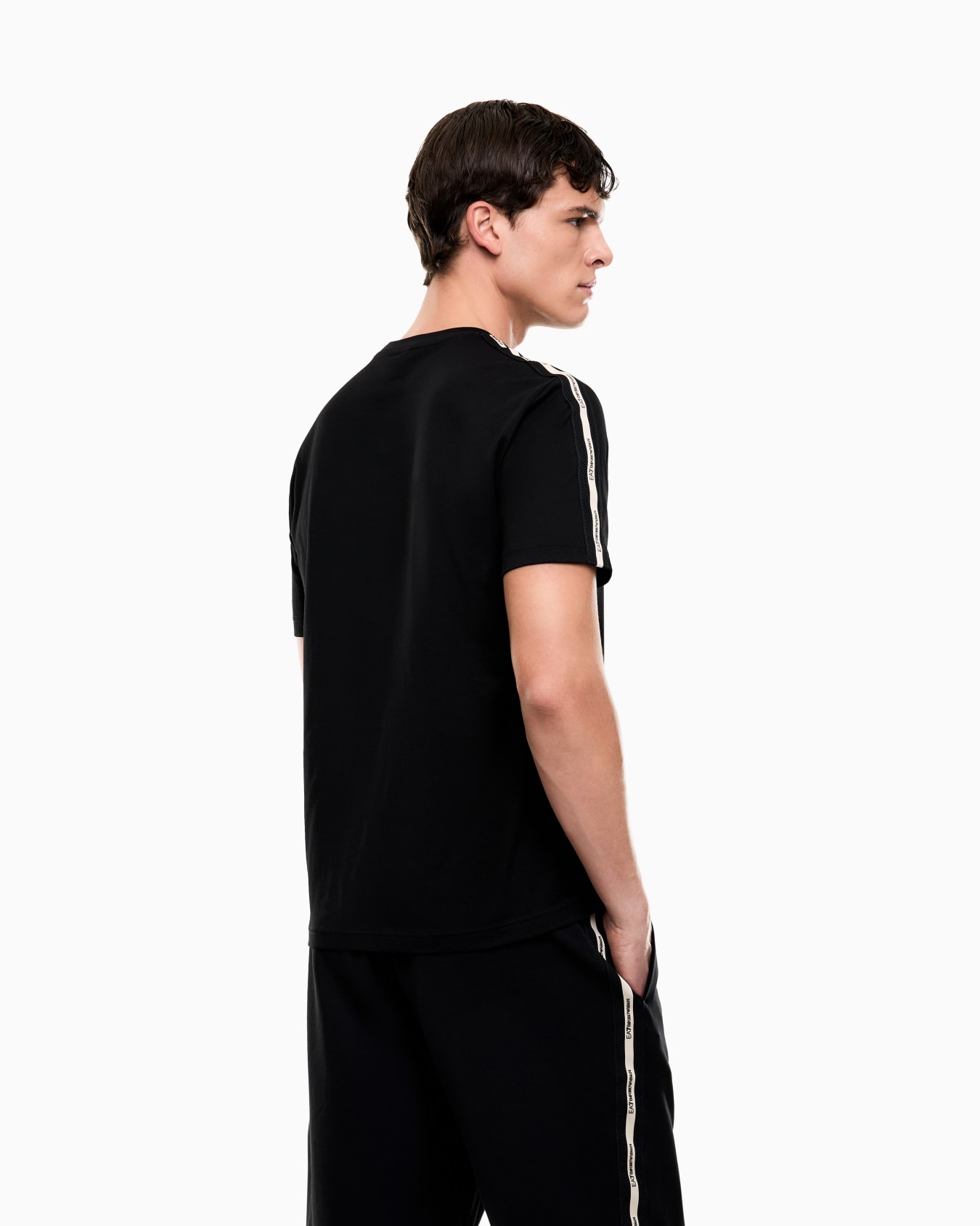 Logo Series cotton crew-neck T-shirt Slide 3