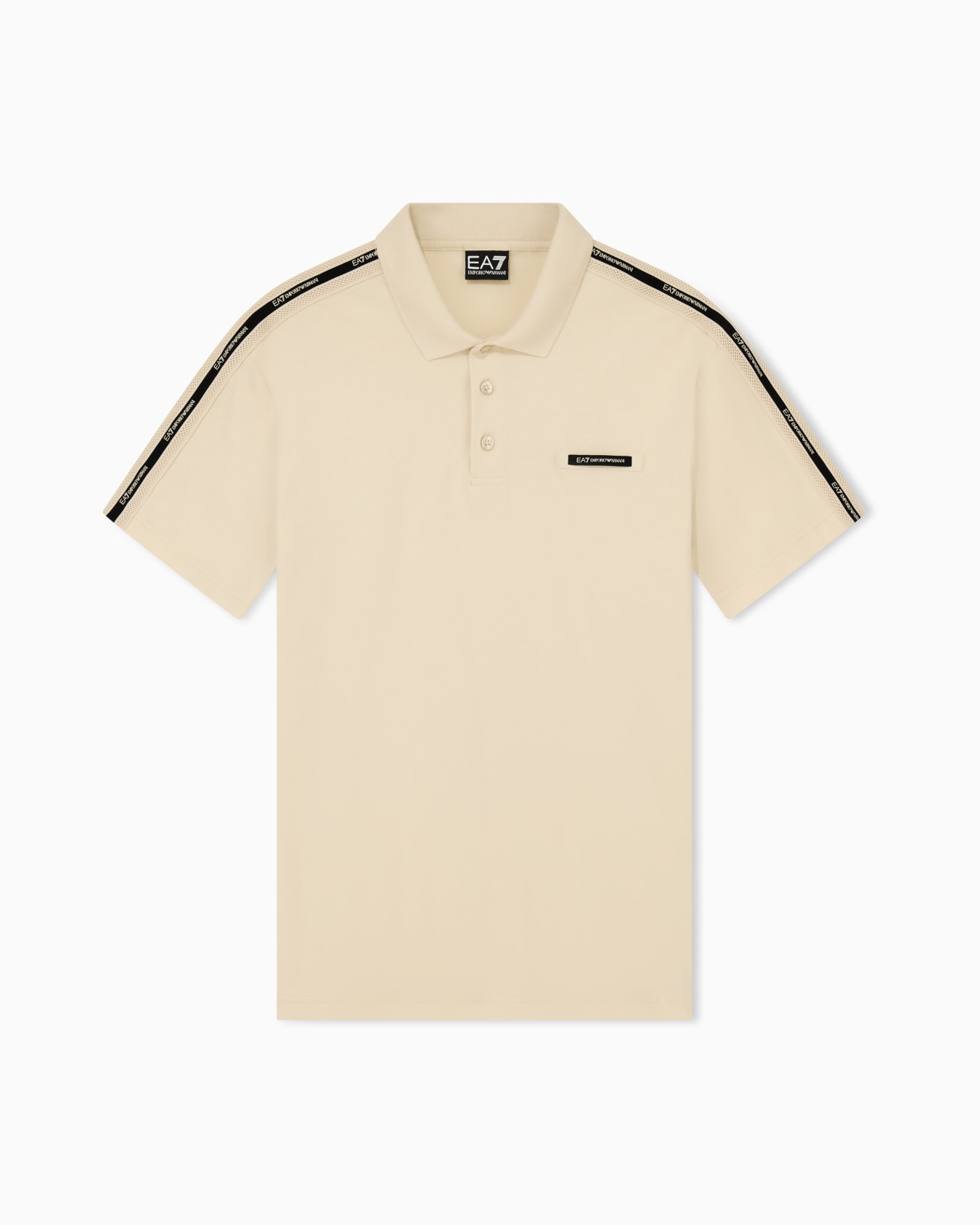 Logo Series cotton-jersey polo shirt Slide 0