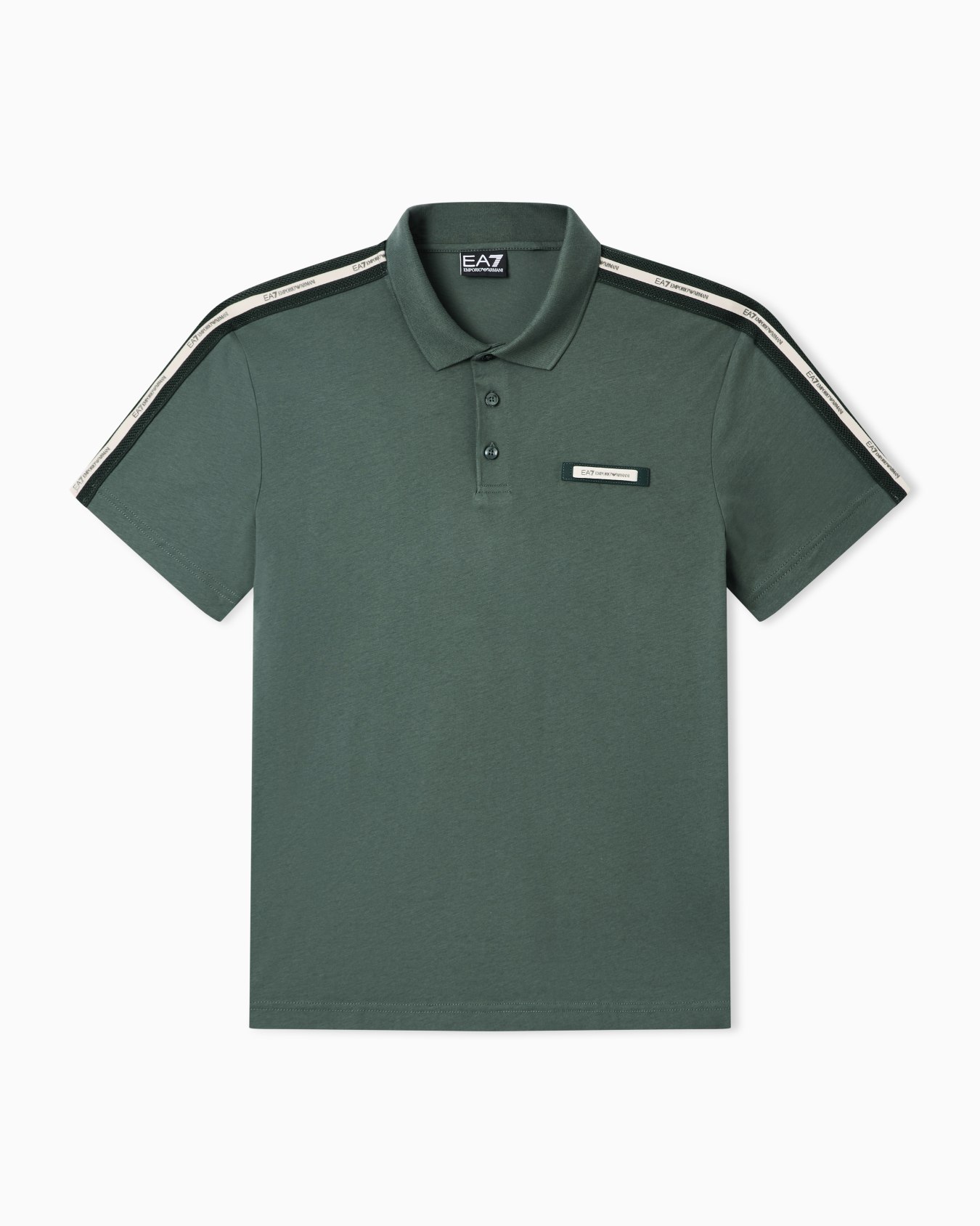 Logo Series cotton-jersey polo shirt Slide 0