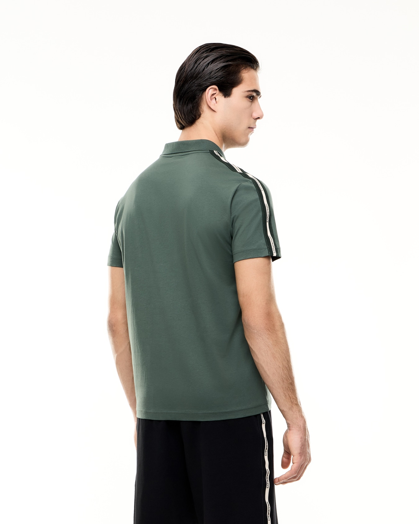 Logo Series cotton-jersey polo shirt Slide 2