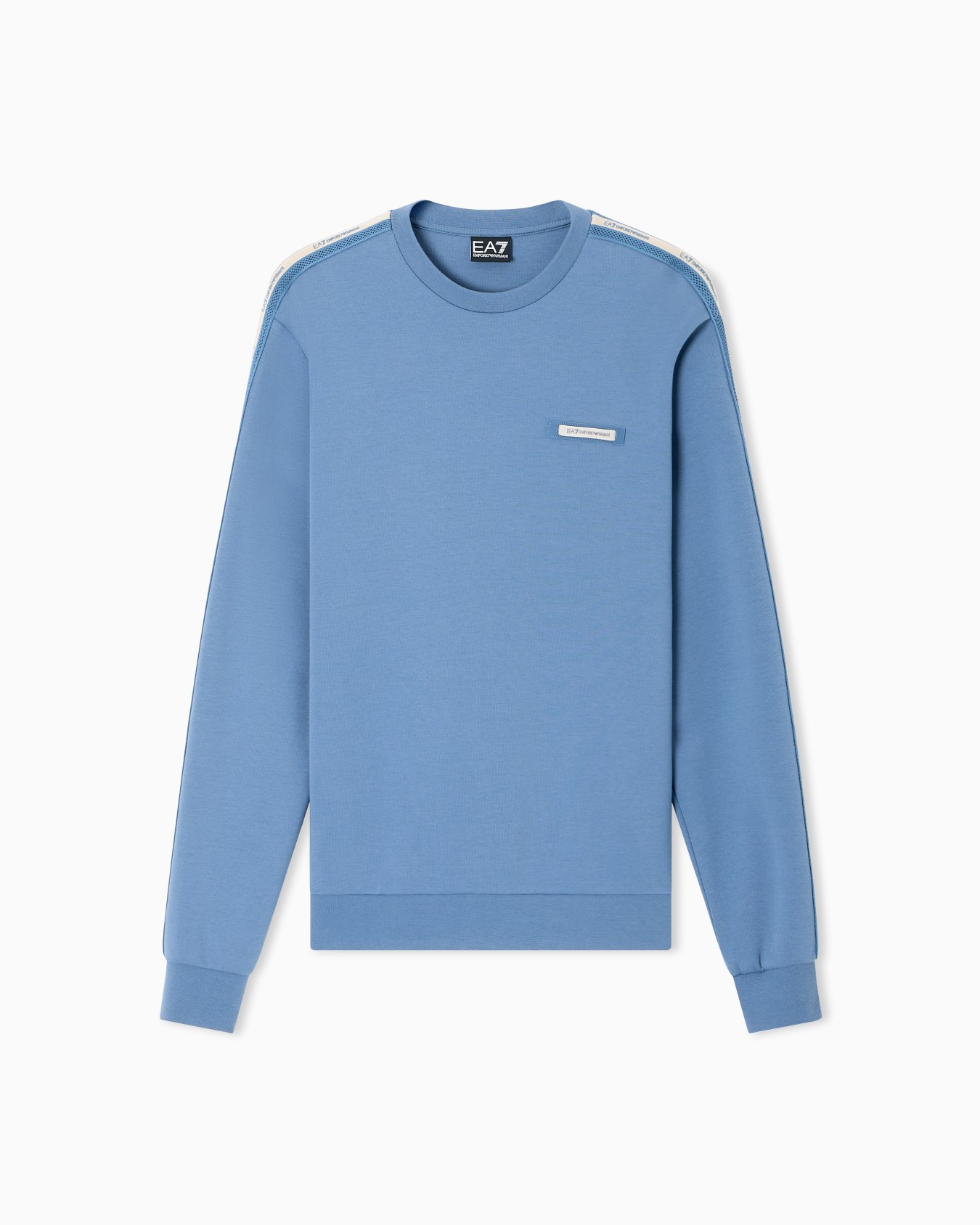 Logo Series cotton-blend interlock sweatshirt Slide 0