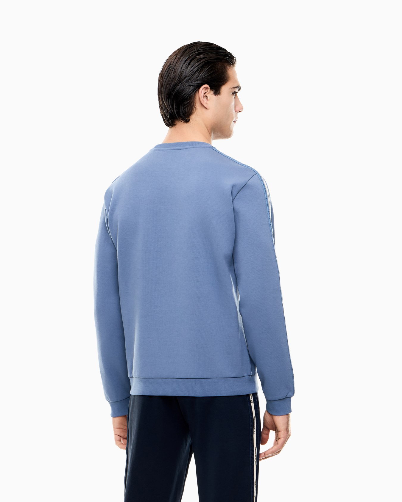 Logo Series cotton-blend interlock sweatshirt Slide 2