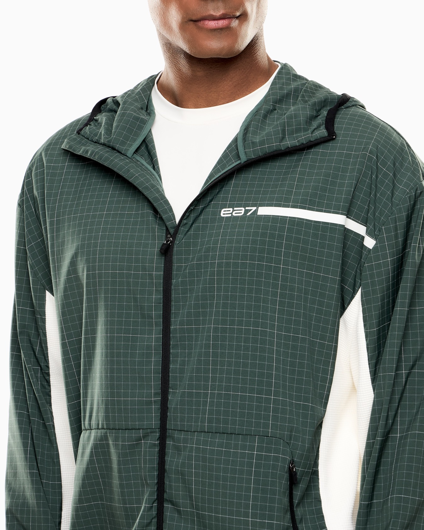 Felpa con cappuccio Logo Series in nylon Slide 4