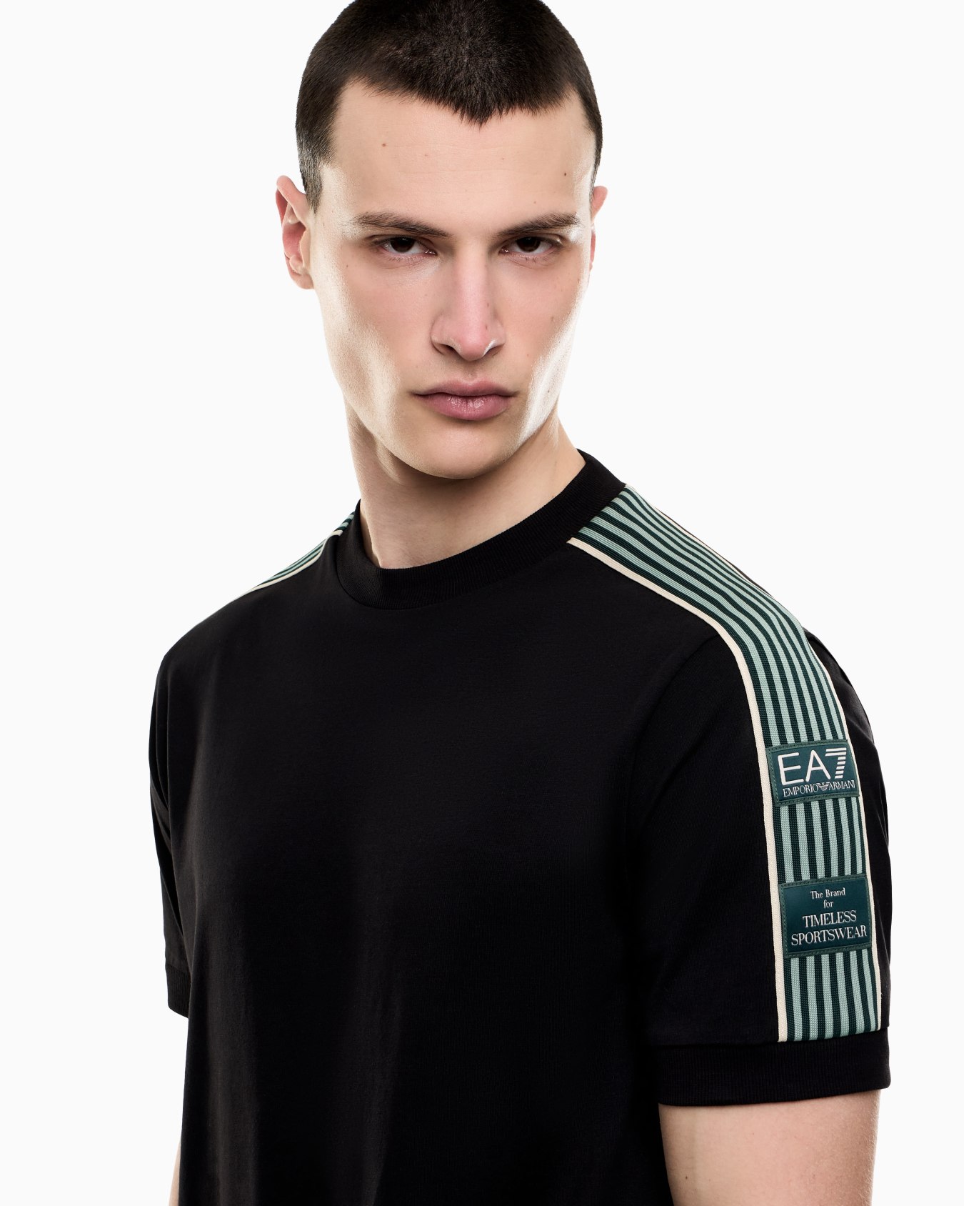 Logo Series ボーイズ Tシャツ コットン スライドする 4