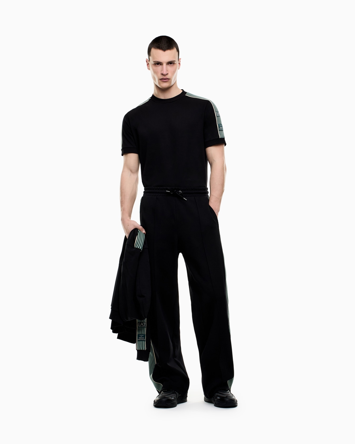 Logo Series ボーイズ Tシャツ コットン スライドする 1