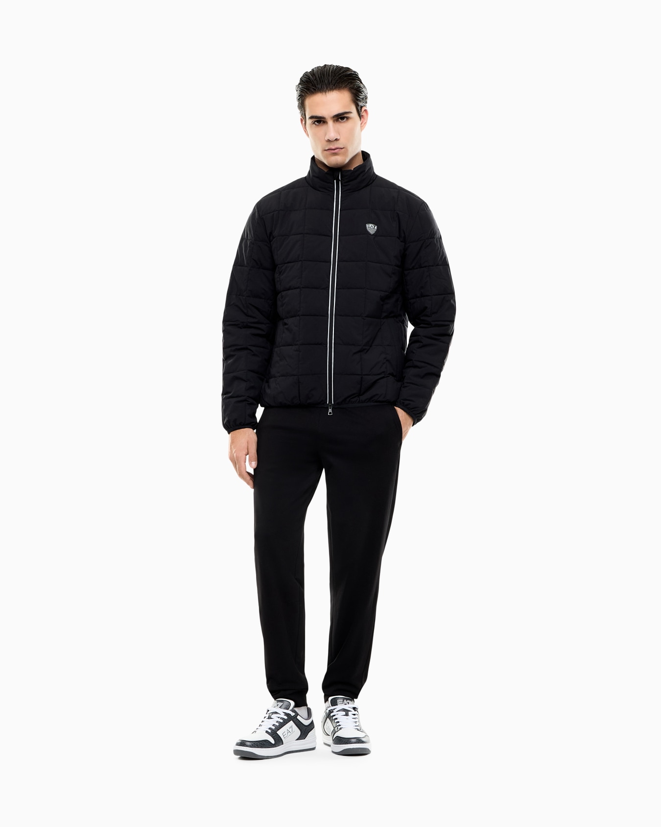 Chaqueta de tejido técnico Premium Shield Diapositiva 1