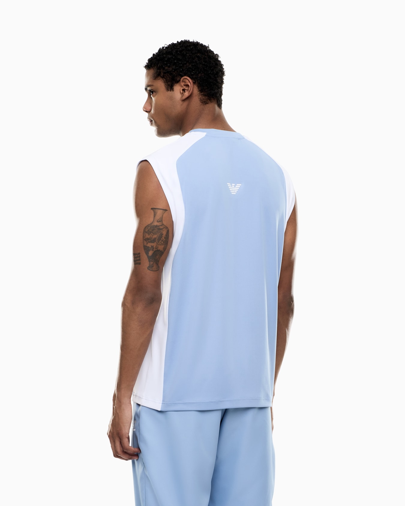 Tennis Pro tank top in VENTUS7 colour-block technical fabric Slide 2