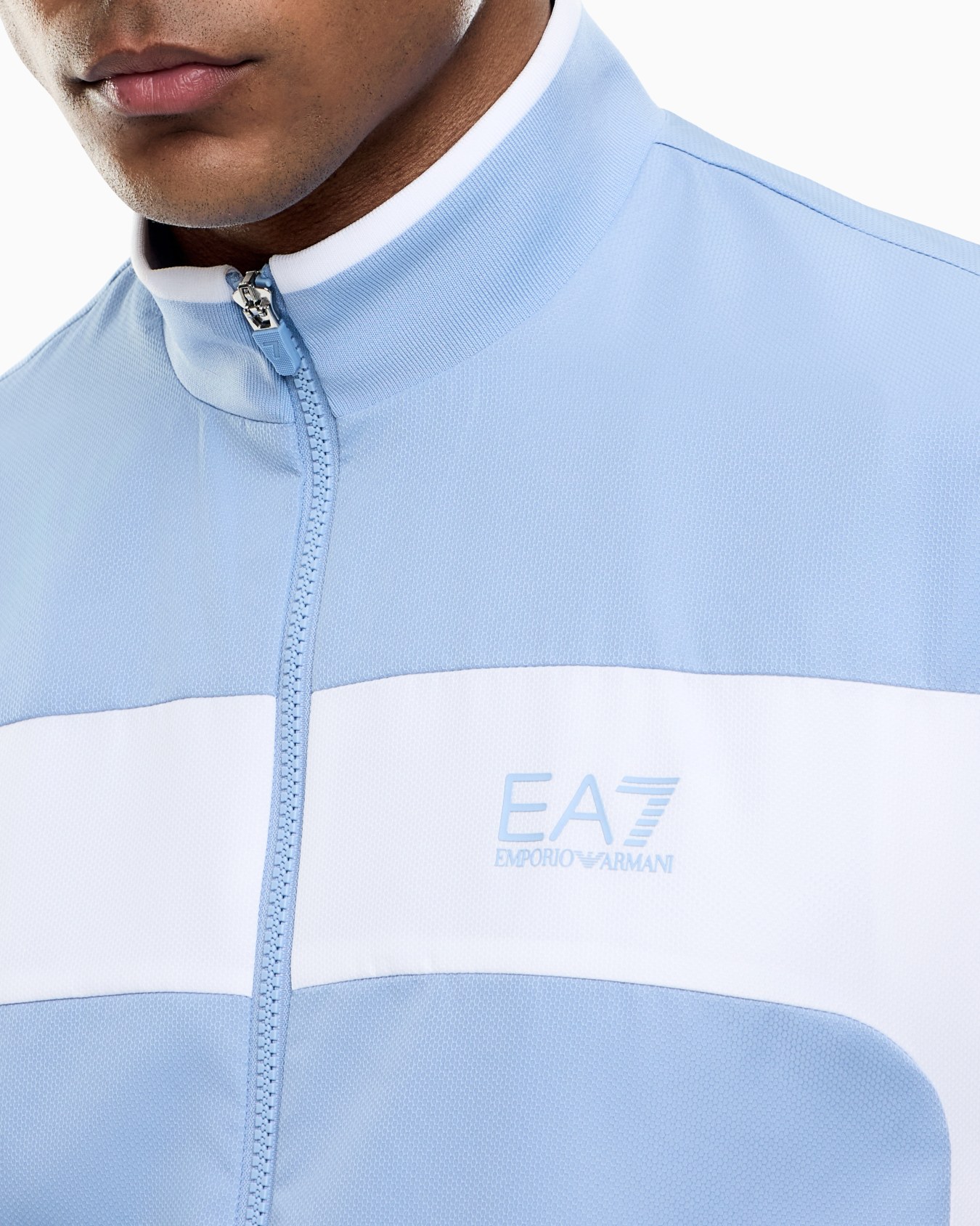 Pro tennis tracksuit in VENTUS7 colour block technical fabric Slide 3