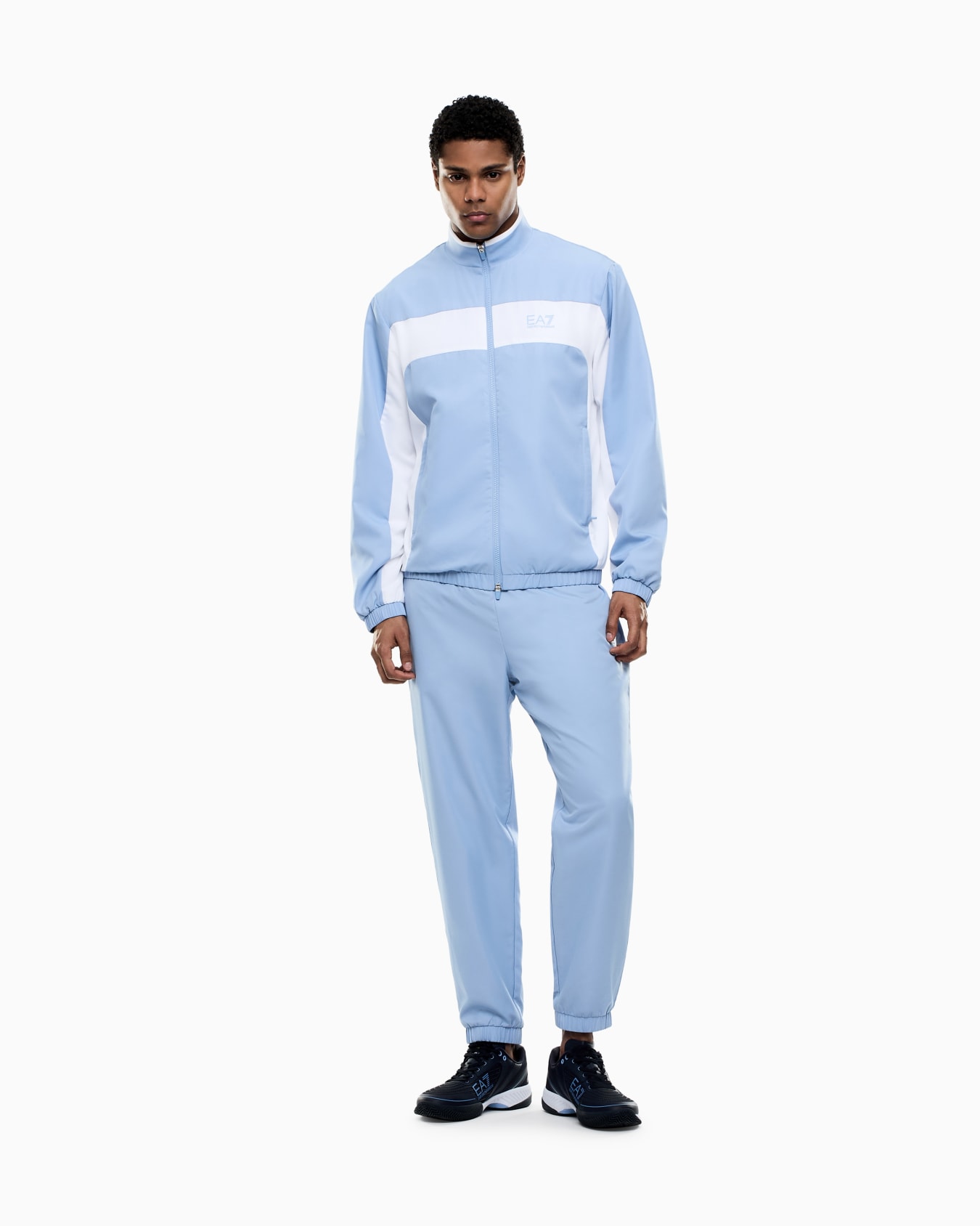 Pro tennis tracksuit in VENTUS7 colour block technical fabric Slide 1