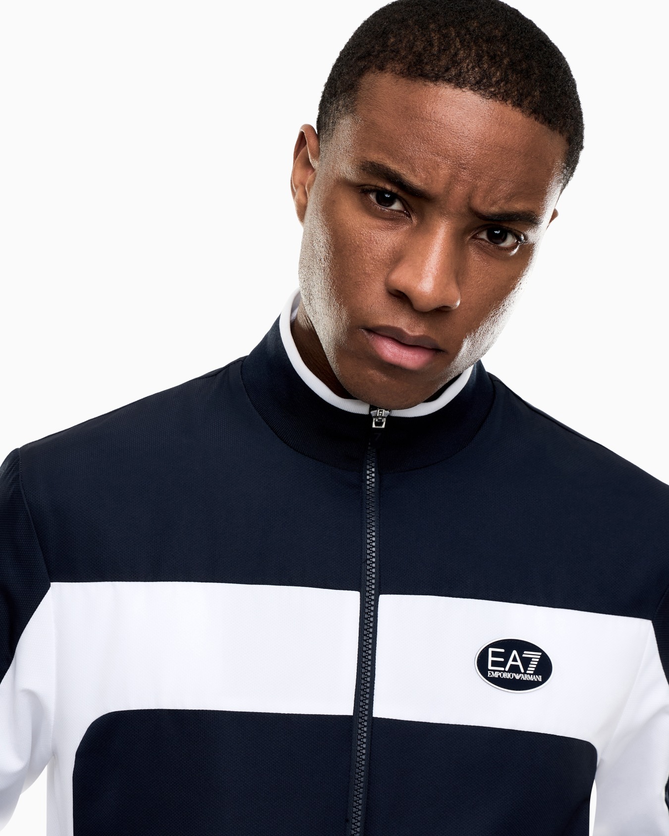 Pro tennis tracksuit in VENTUS7 colour block technical fabric Slide 3