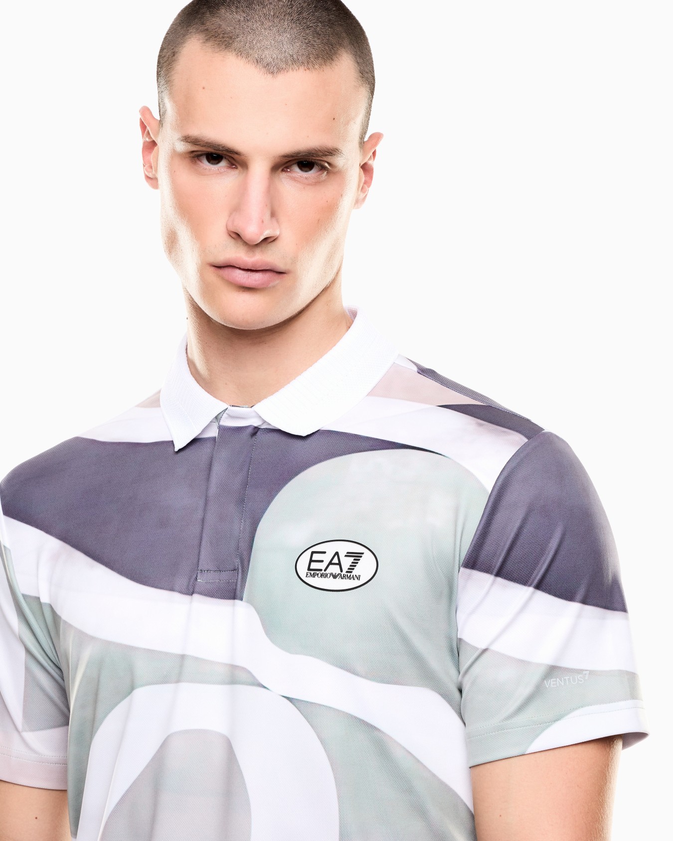 Tennis Pro ポロシャツ VENTUS7テクニカルファブリック プリント スライドする 4