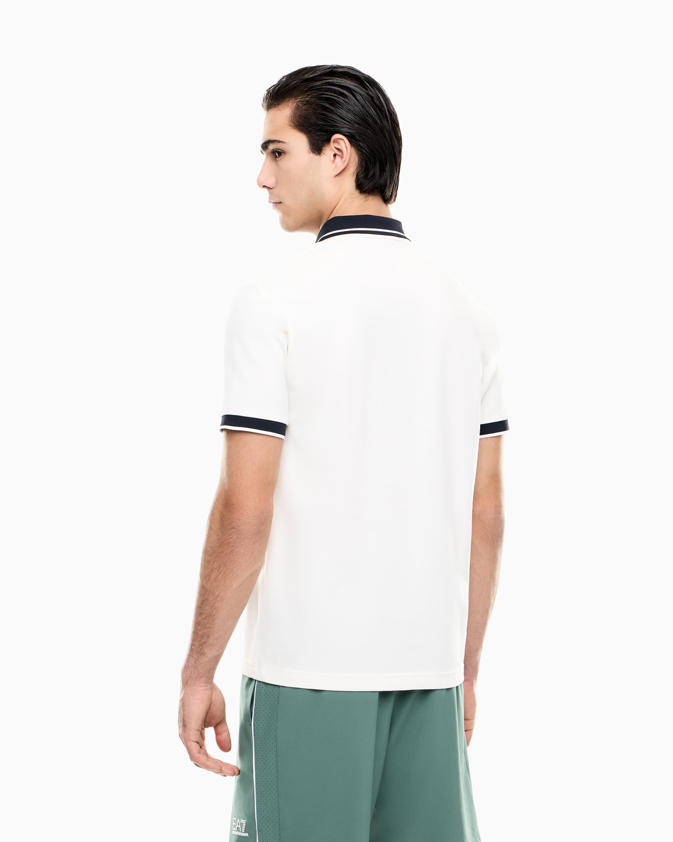 Tennis Club ポロシャツ ストレッチコットンピケ スライドする 2