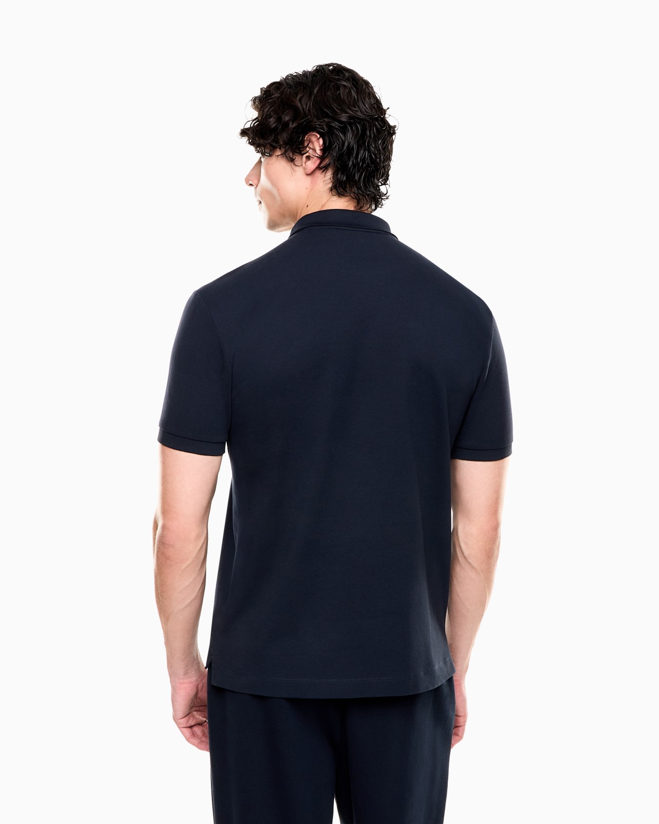 Tennis Club stretch cotton piqué polo shirt Slide 2