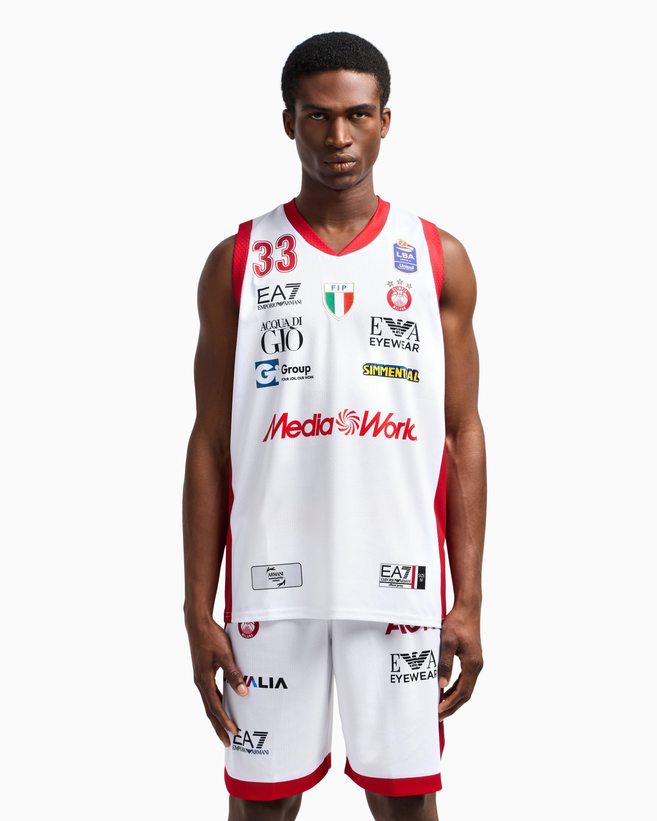 Olimpia Milano 24/25 Championship replica tank top Slide 1