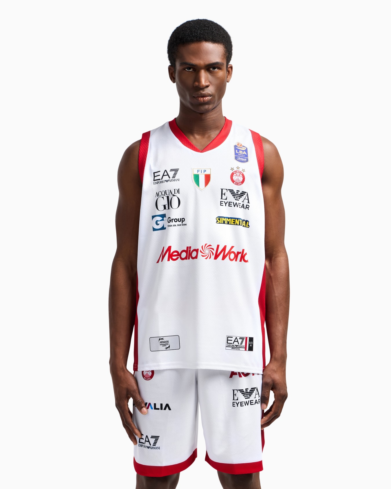 Olimpia Milano 24/25 Championship replica tank top Slide 1