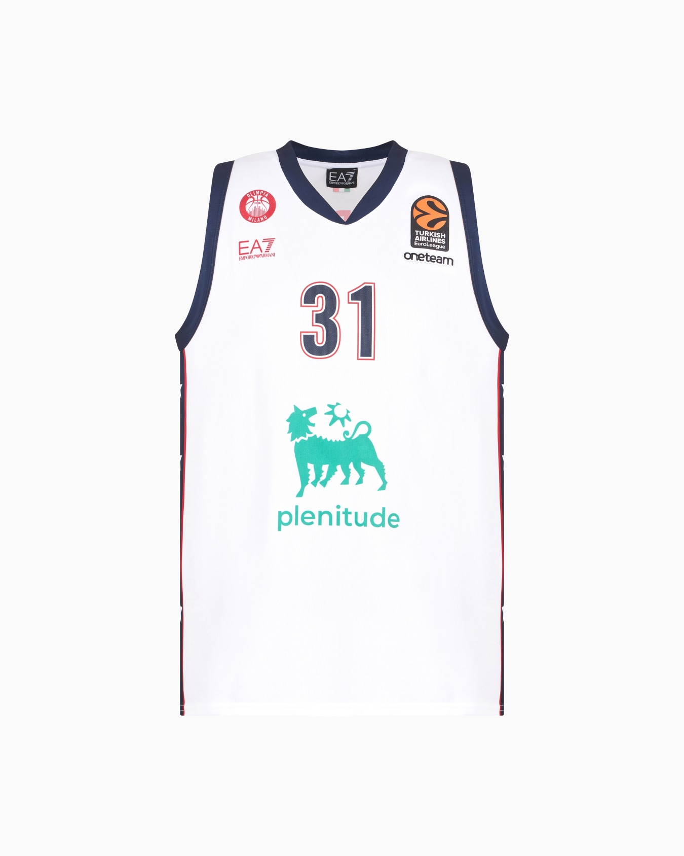 Olimpia Milano Euroleague 24/25 replica jersey Slide 0