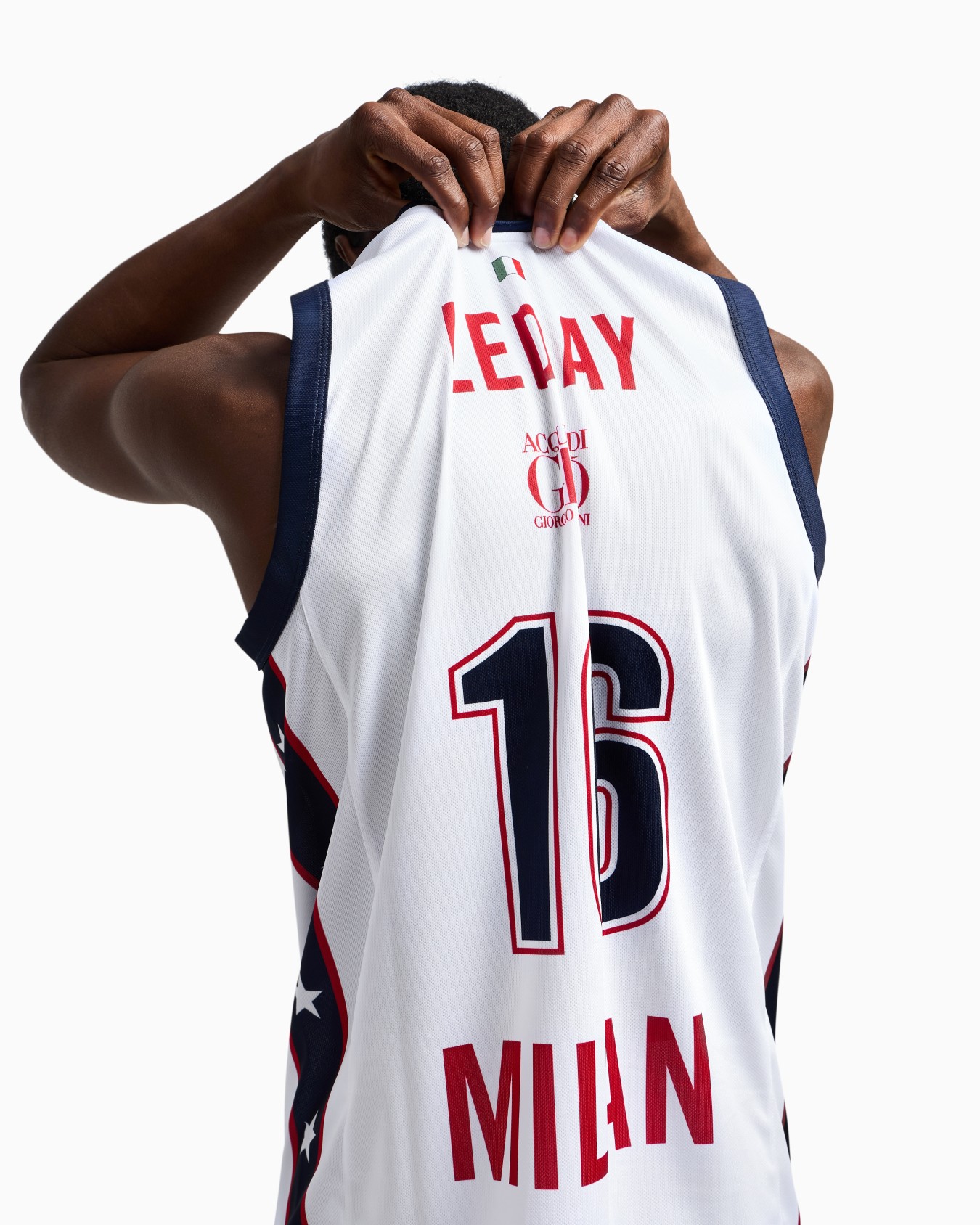 Maillot réplique Olimpia Milano Euroligue 24/25 Diapositive 4