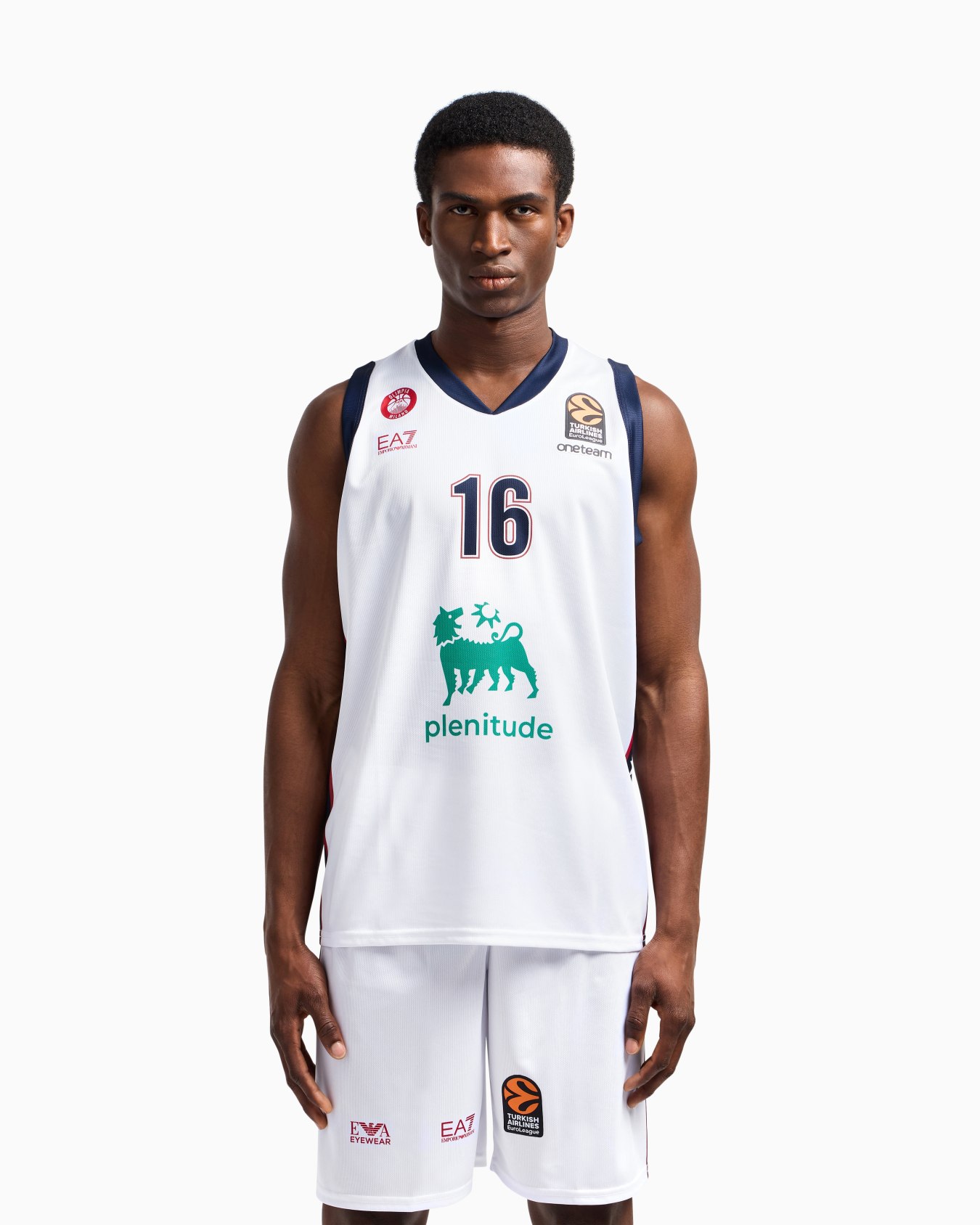 Maillot réplique Olimpia Milano Euroligue 24/25 Diapositive 1
