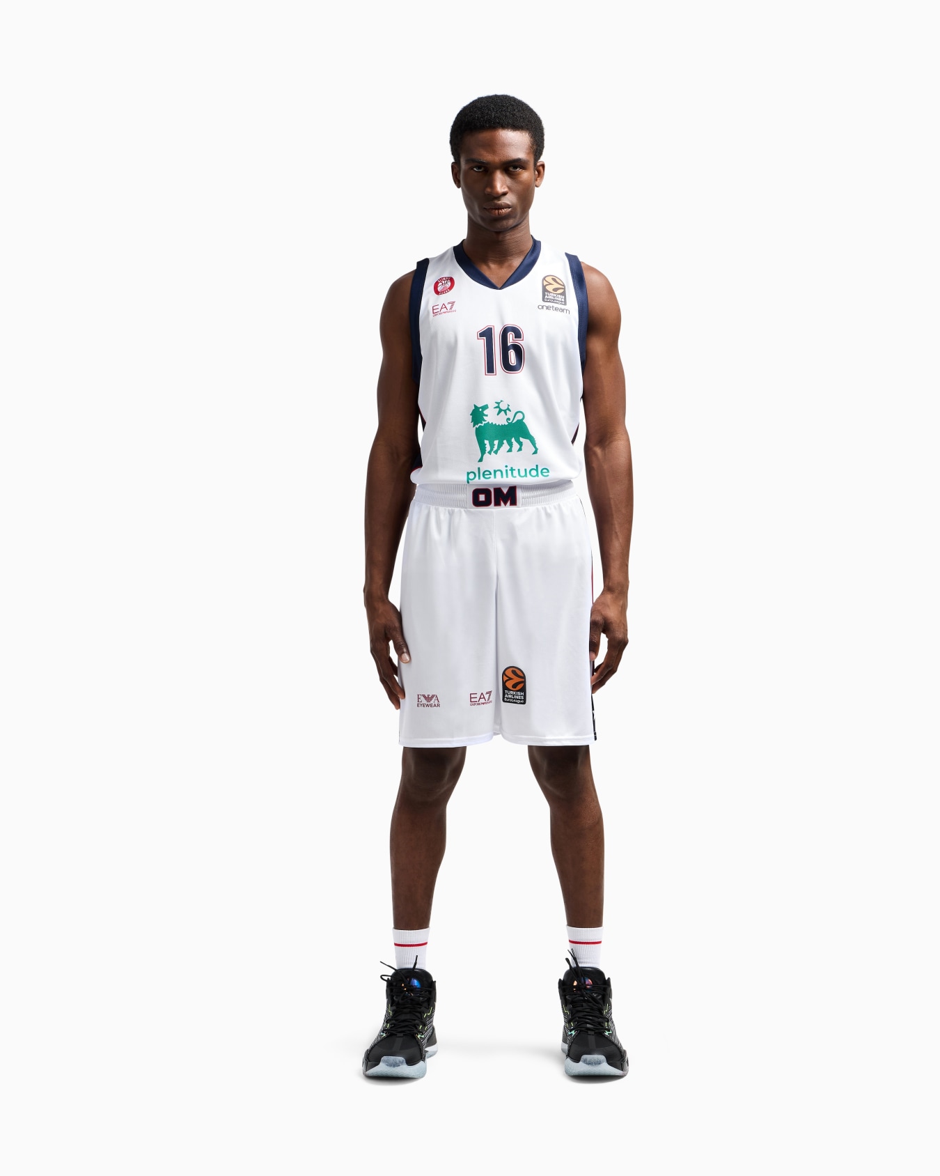 Maillot réplique Olimpia Milano Euroligue 24/25 Diapositive 2