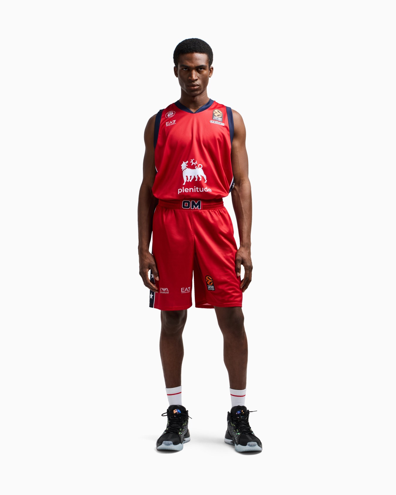 Réplica camiseta Olimpia Milano Euroliga 24/25 Diapositiva 2