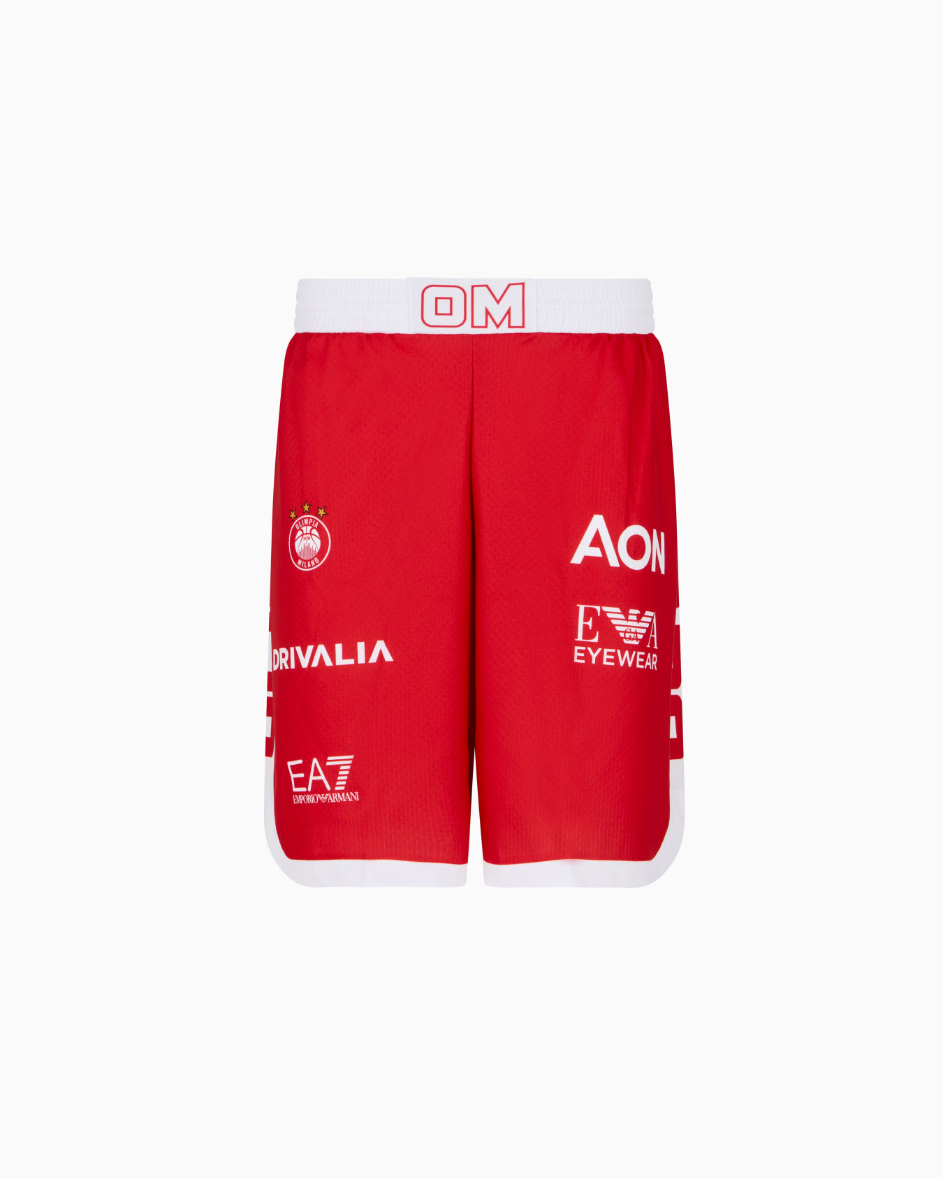 Olimpia Milano Shorts Nachbildung 24/25 Championship Folie 0