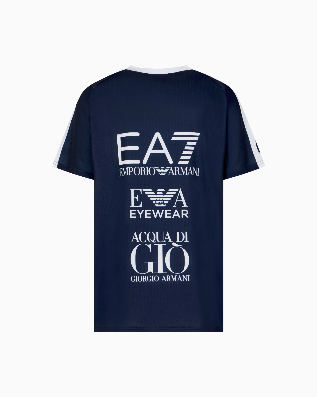 Olimpia Milano T-shirt riscaldamento replica Campionato 24/25 Slide 3
