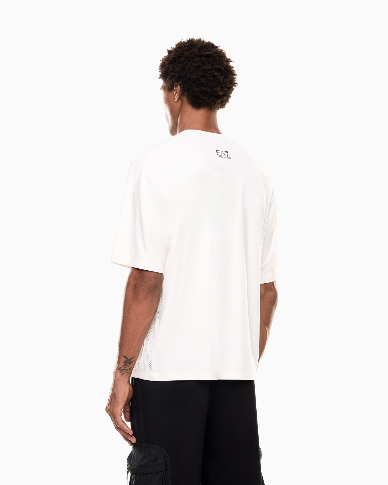 Stretch cotton-blend T-shirt Slide 2