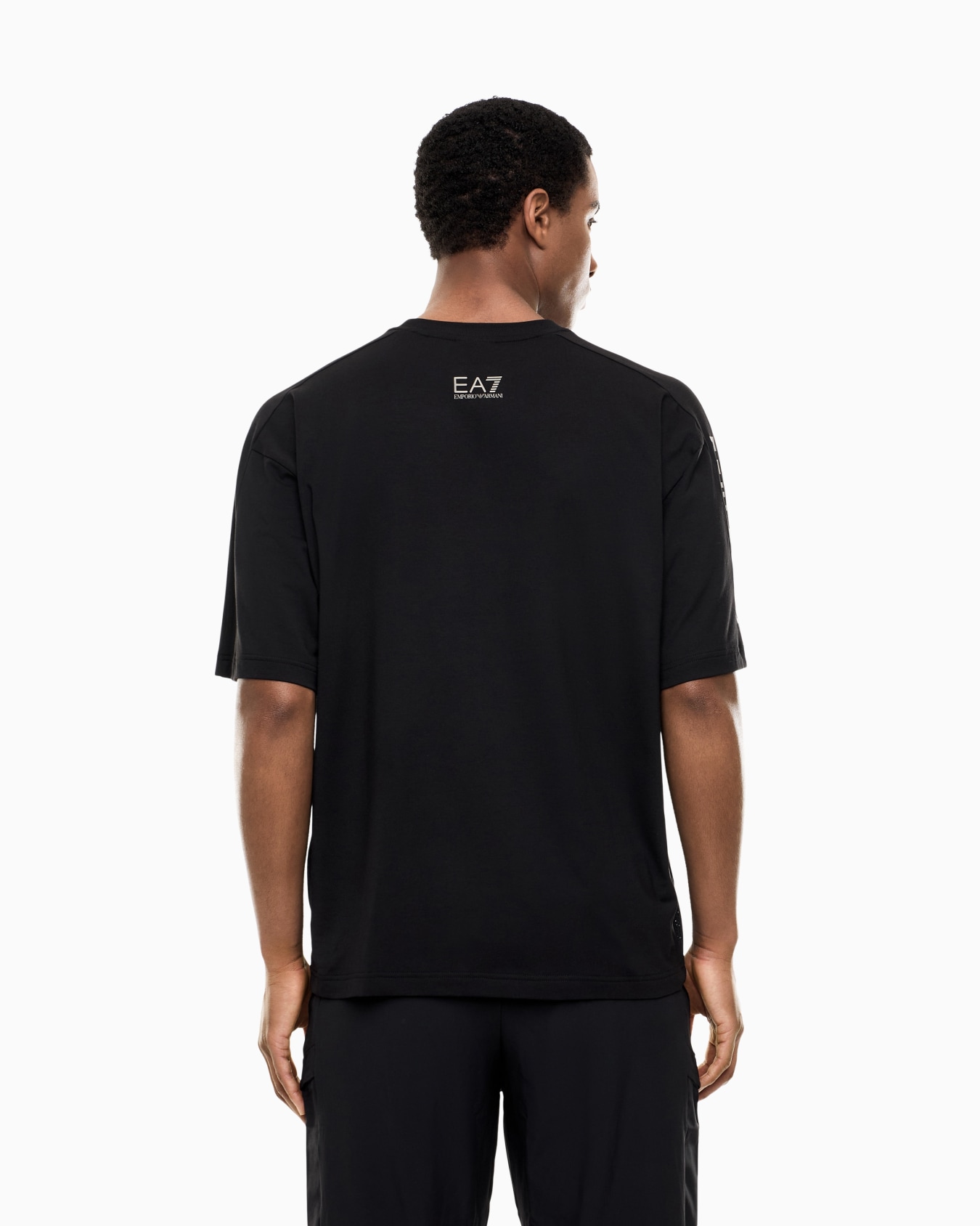 Stretch cotton-blend T-shirt Slide 3