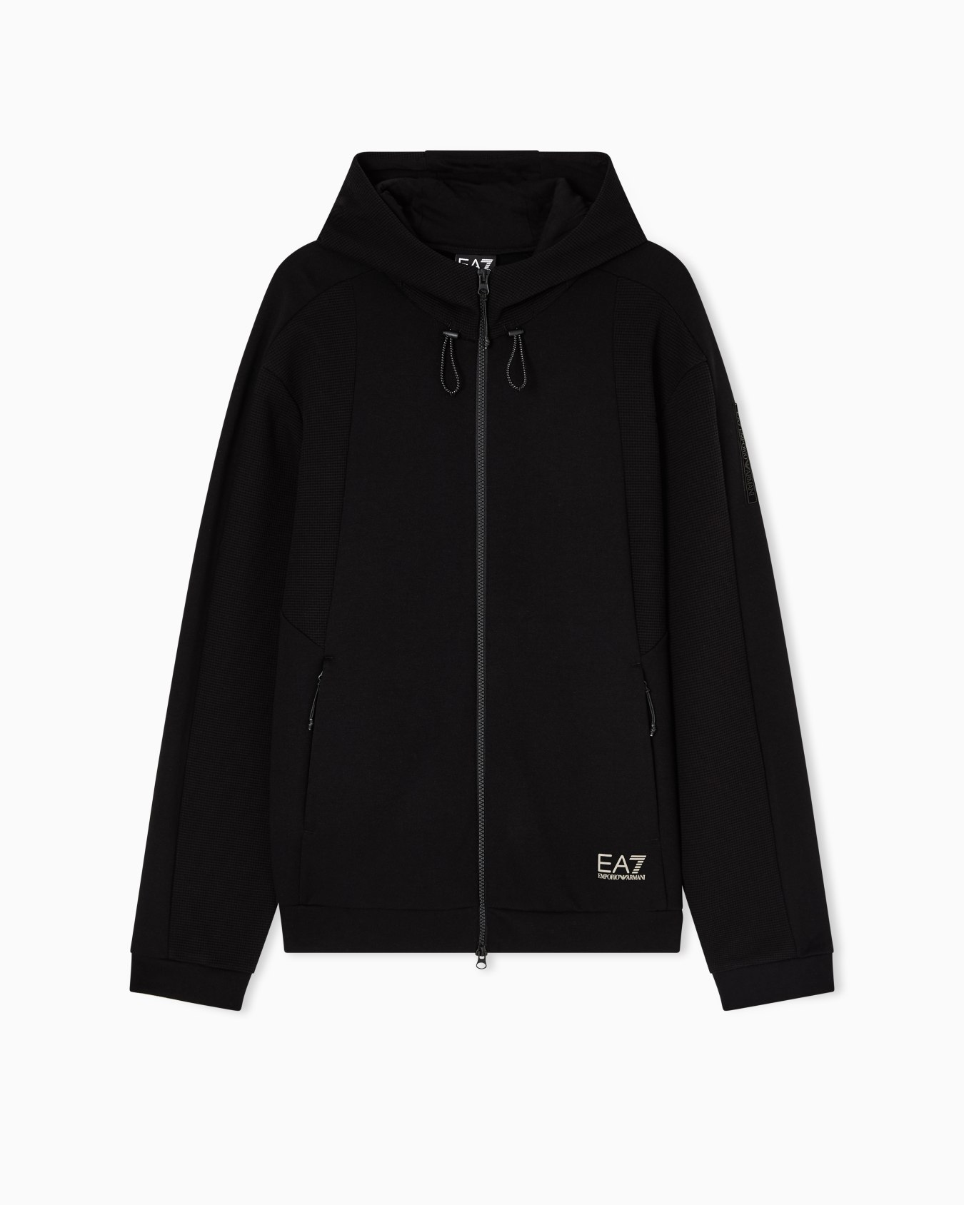 ジップアップ スウェットシャツ スライドする 0