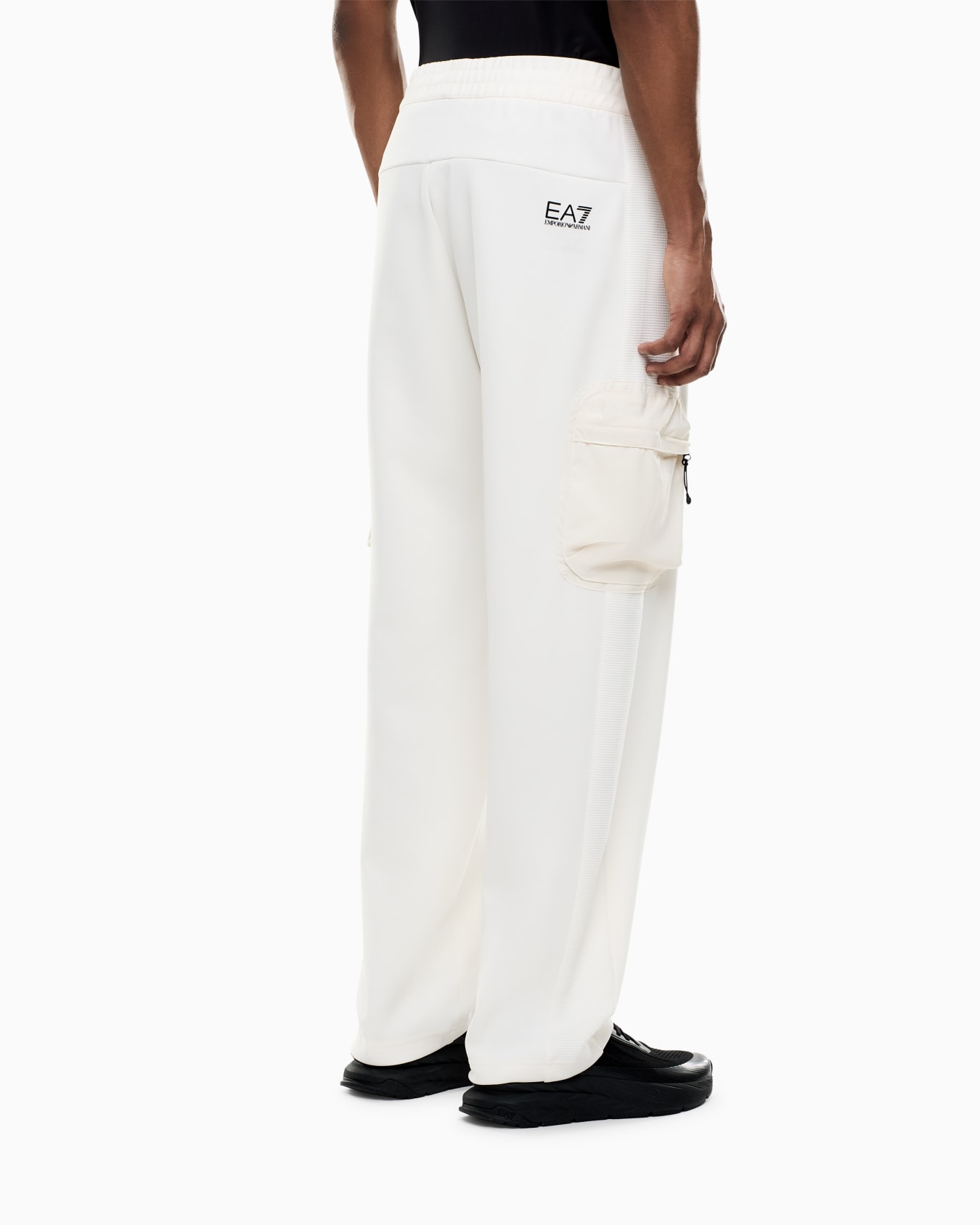 Pantalon cargo en mélange de coton Diapositive 2
