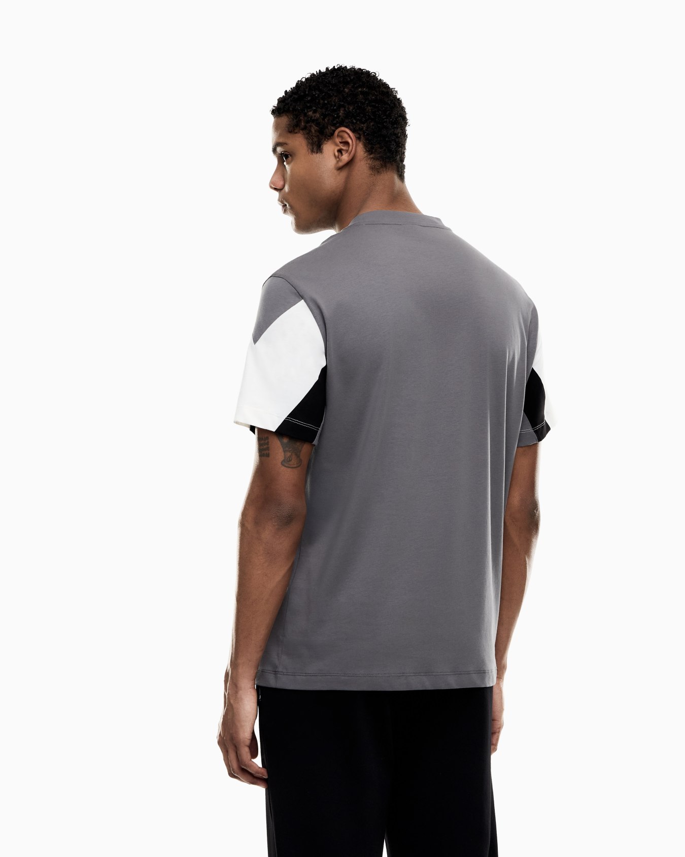 Summer Block cotton jersey crew-neck T-shirt Slide 2