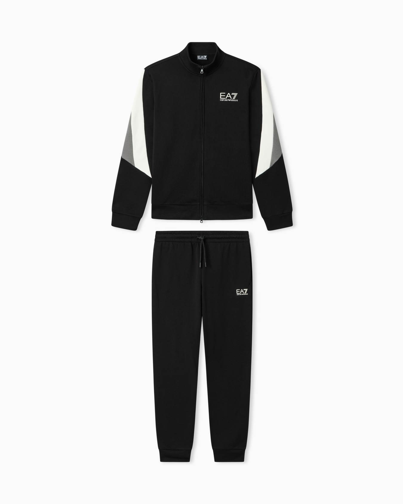 Summer Block pure cotton tracksuit Slide 0