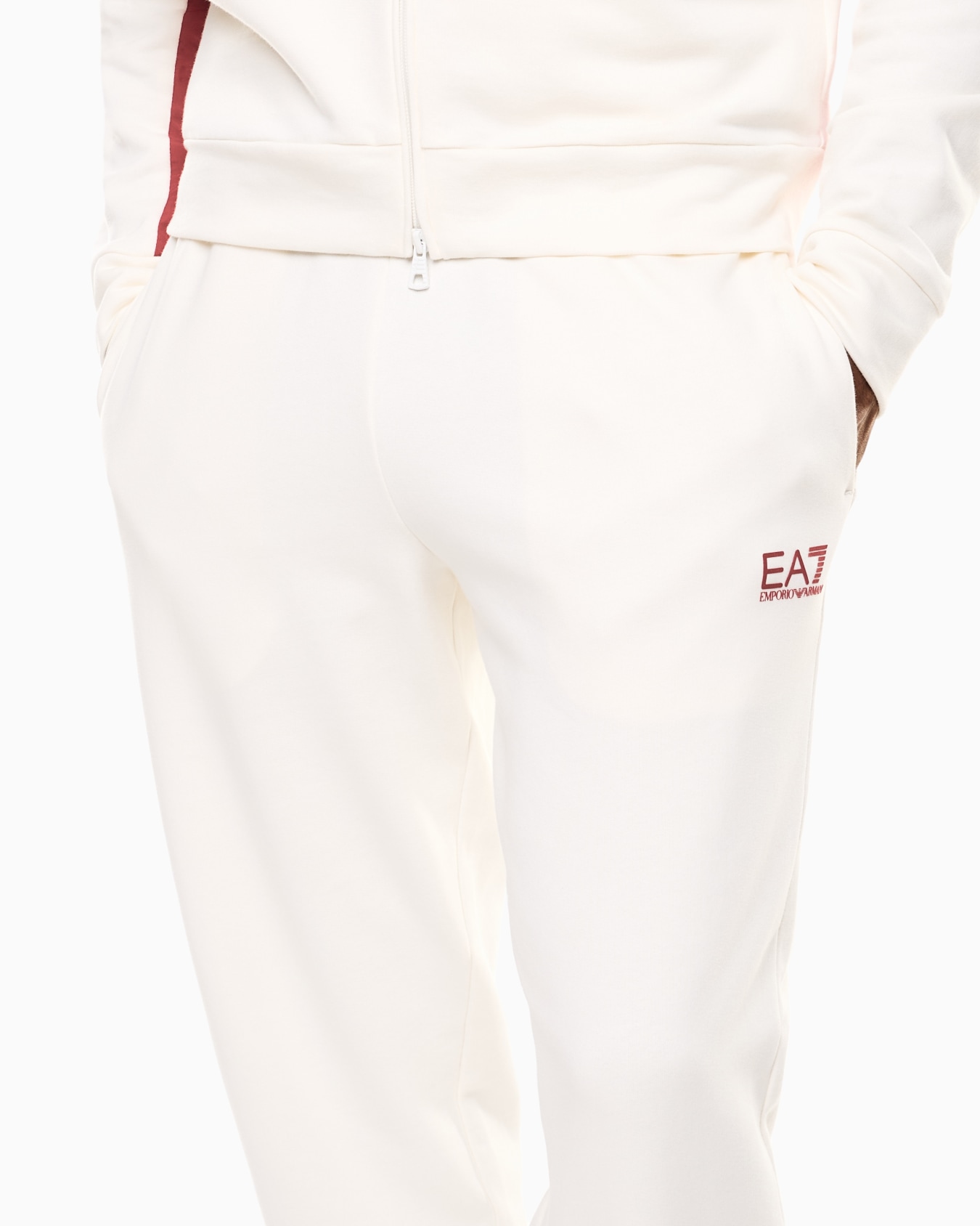 Survêtement Summer Block à capuche en pur coton Diapositive 4