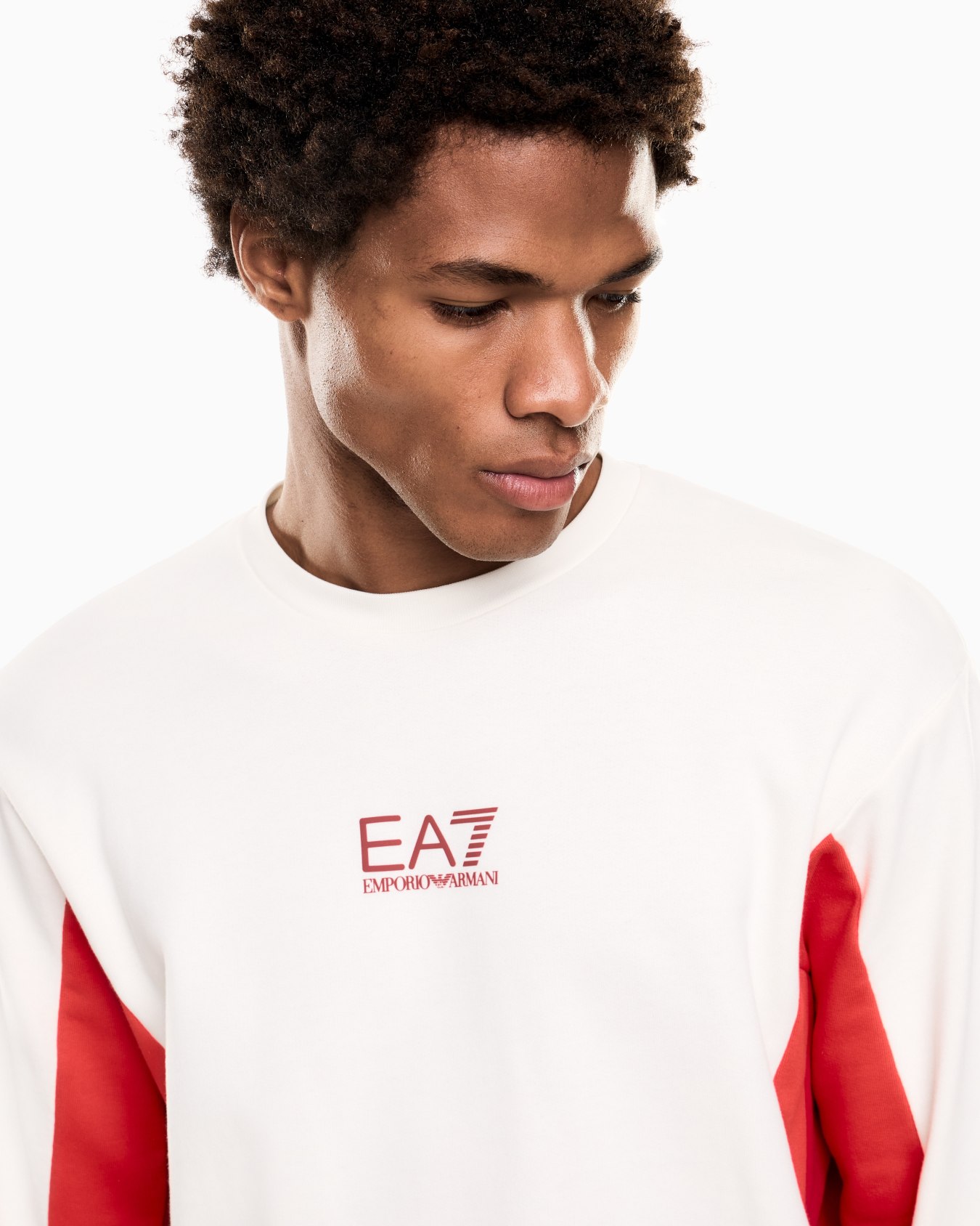 Summer Block pure cotton sweatshirt Slide 4