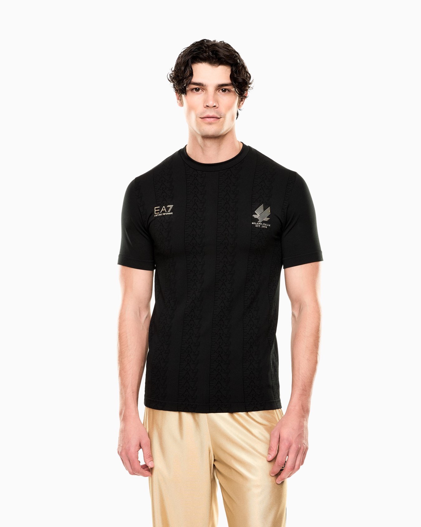 T-shirt Soccer in tessuto tecnico jacquard Slide 3