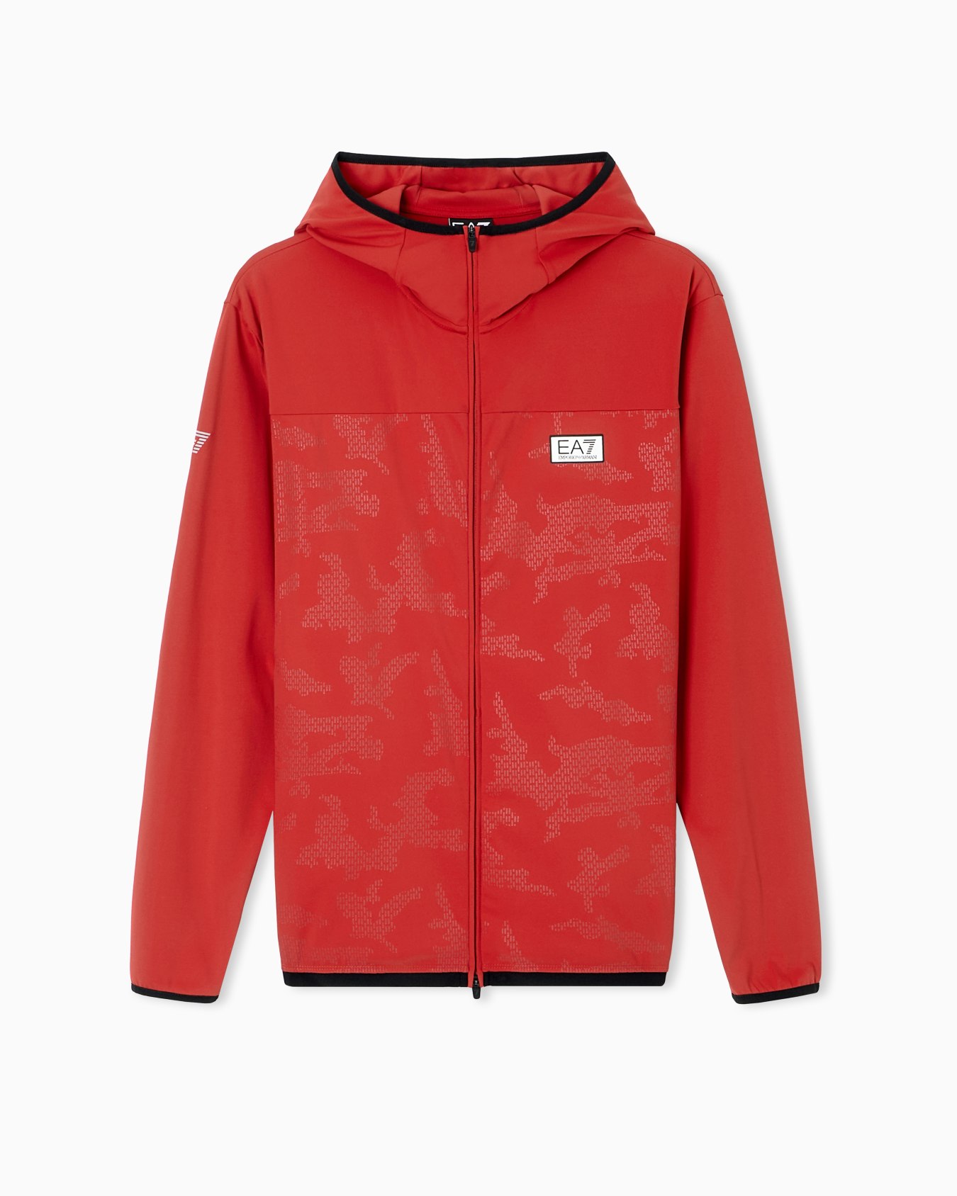 ジップアップ スウェットシャツ スライドする 0