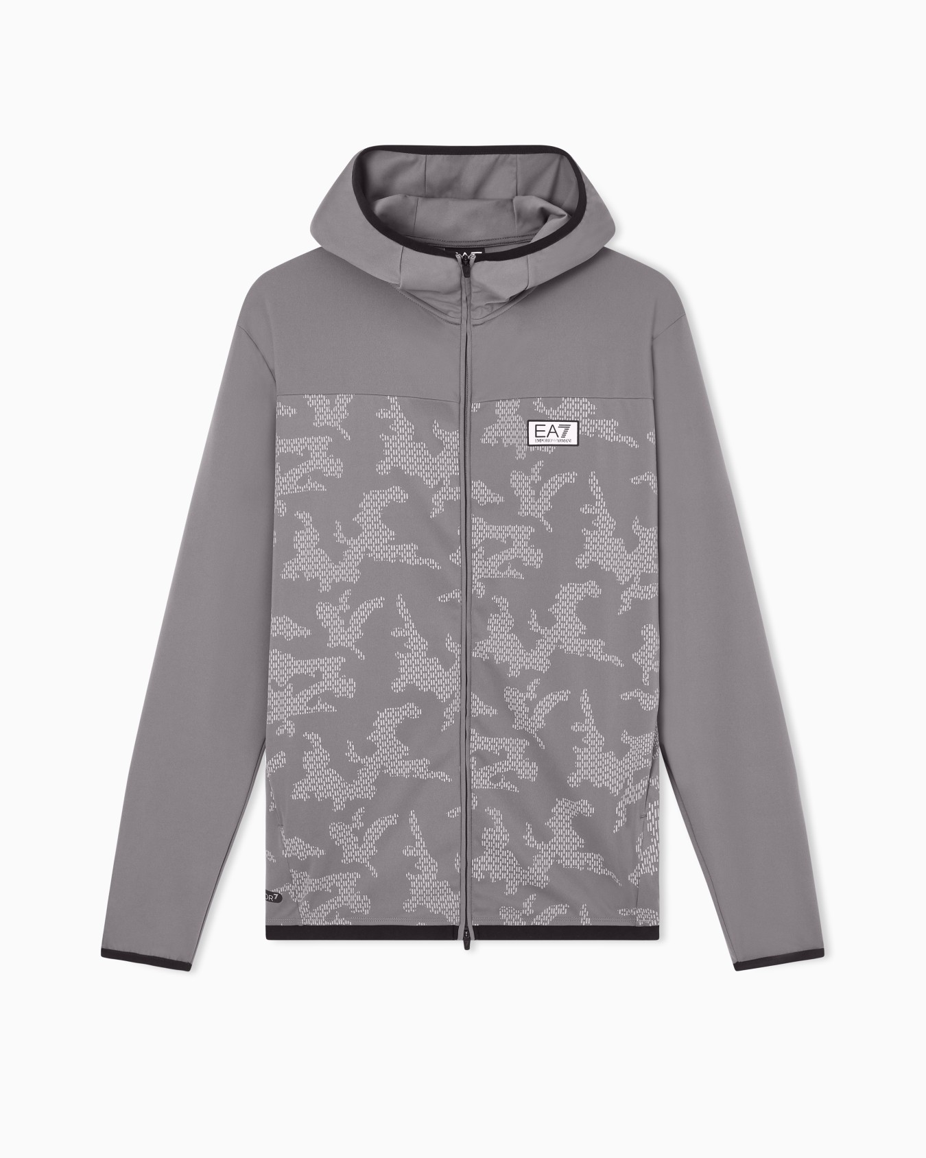 Dynamic Athlete hooded sweatshirt in VIGOR7 technical fabric Slide 0