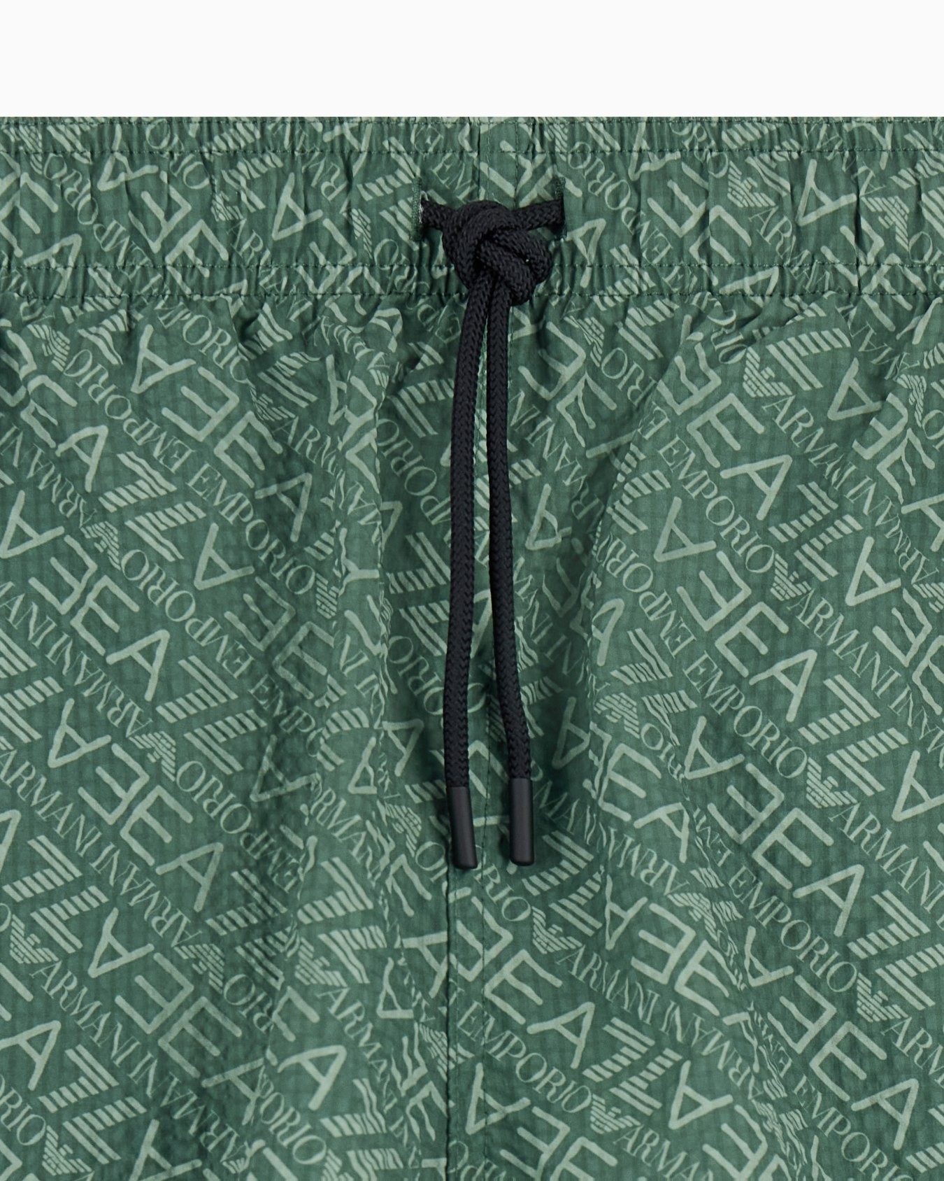 Graphic Series swim trunks with monogram print Slide 1