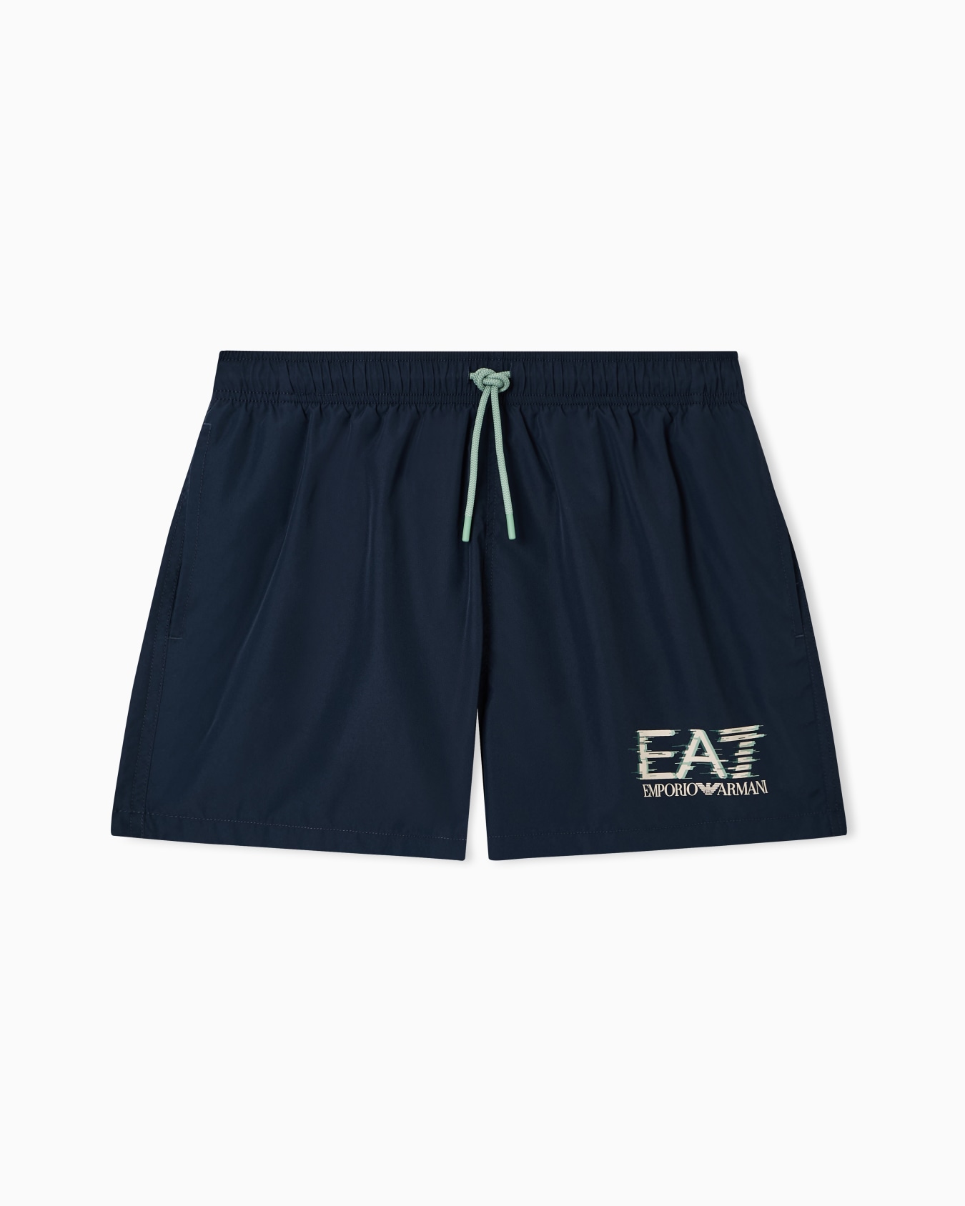 Beachwear boxer shorts in lightweight technical fabric Diapositiva 0