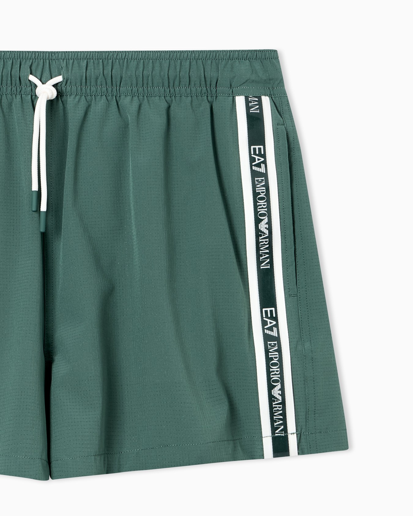 Beachwear boxer shorts in technical stretch fabric Diapositiva 3