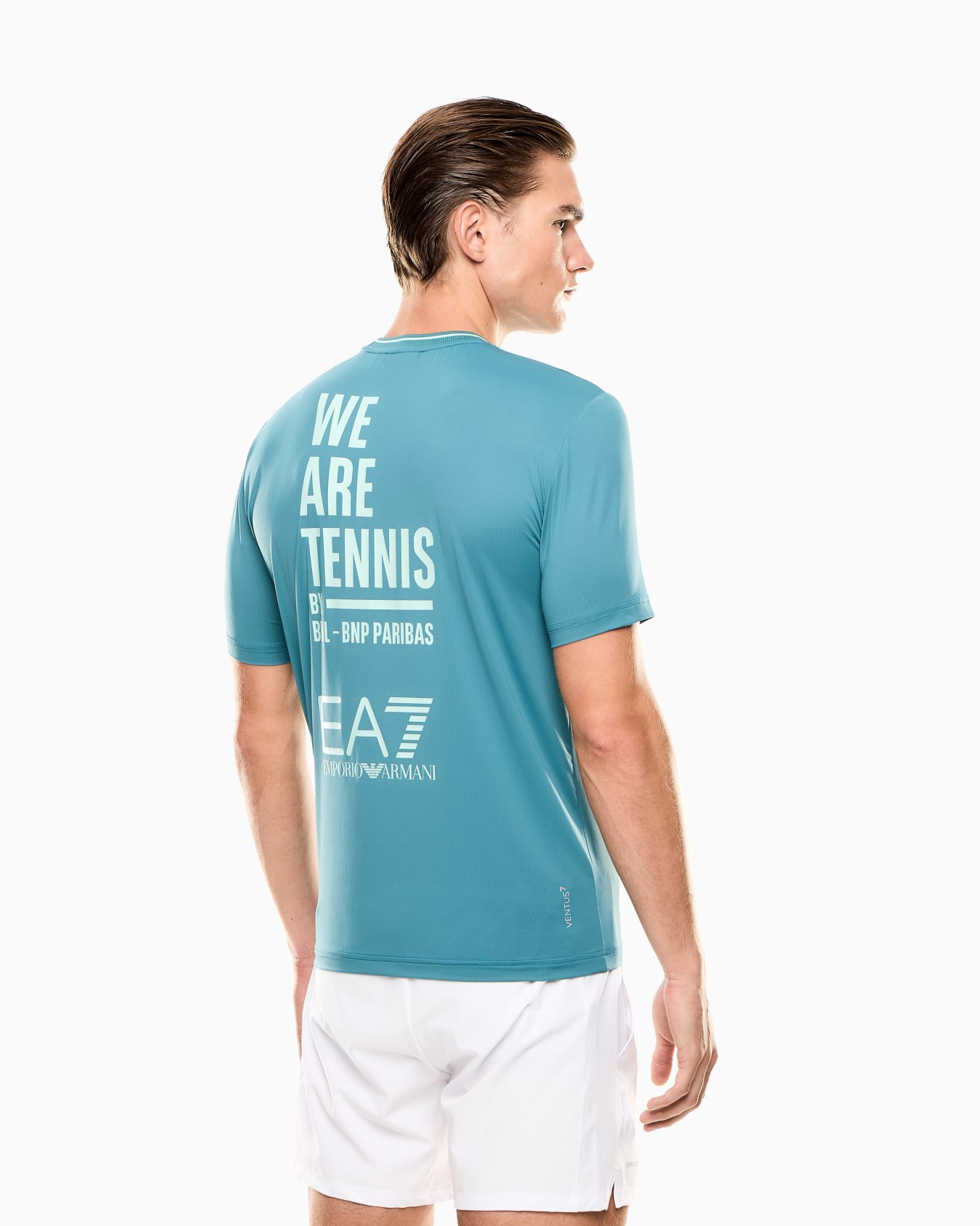 Italian Open VENTUS7 technical fabric crew-neck T-shirt Slide 2