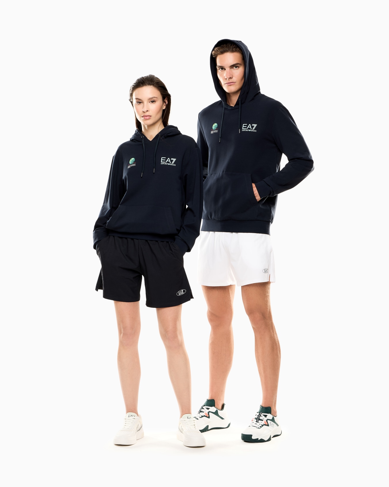 Italian Open stretch-cotton sweatshirt  Slide 1